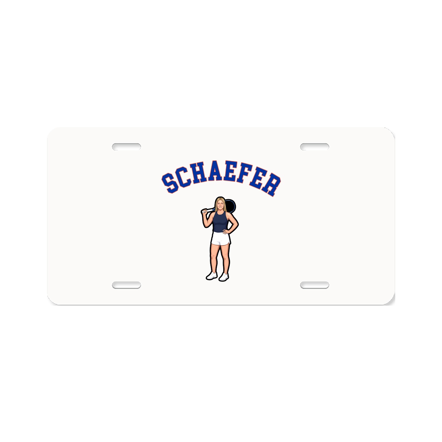 License Plate — Shirsey Arch in Classic