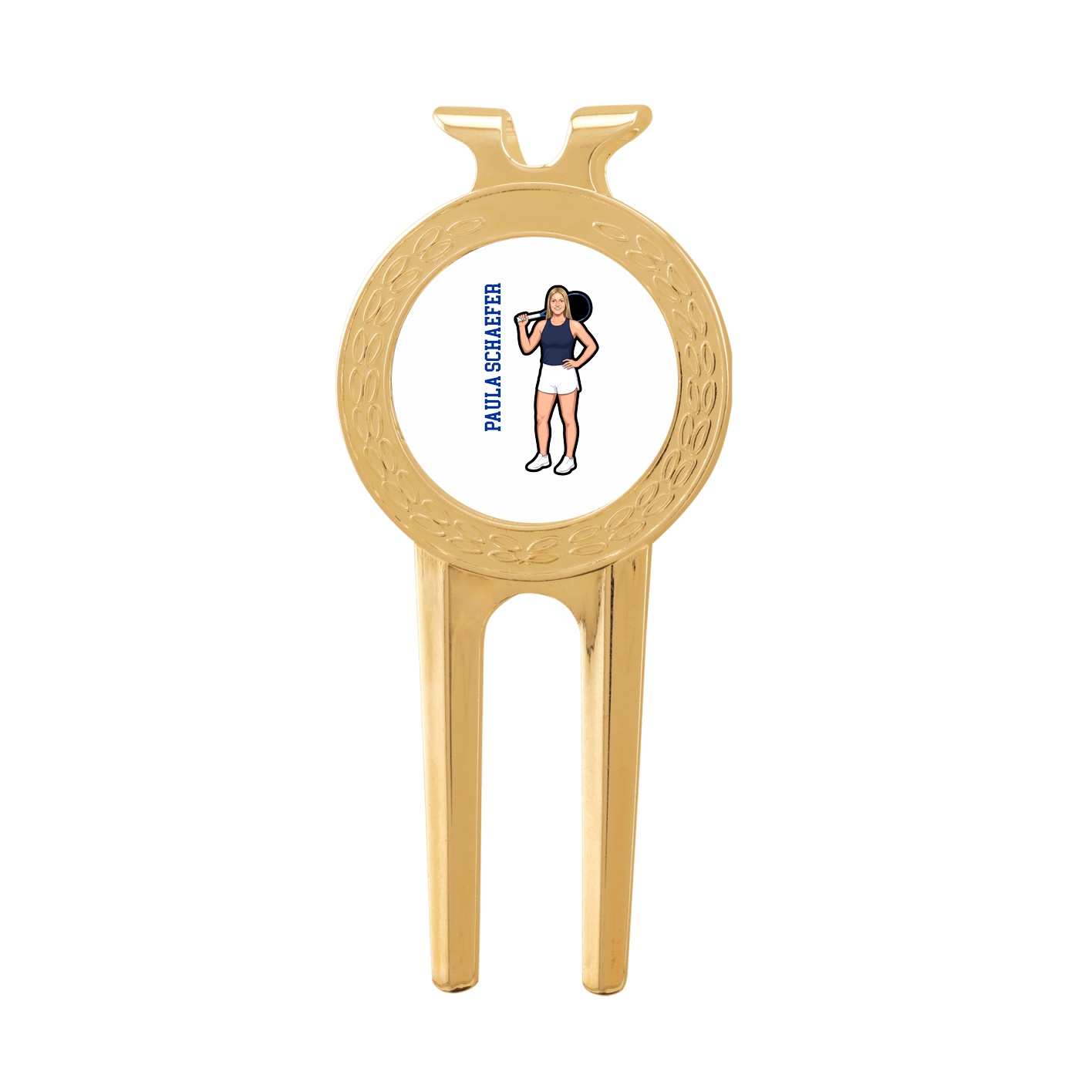 Divot Tool with Ball Marker — Name Vertical in Classic