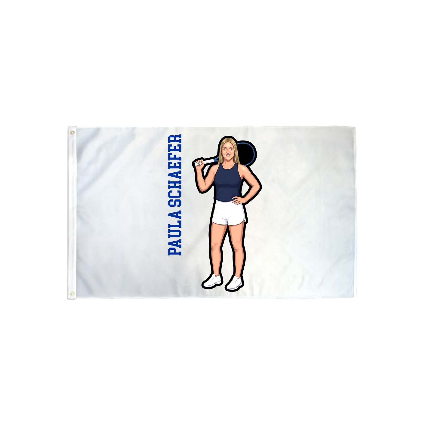 3x5 Flag — Name Vertical in Classic