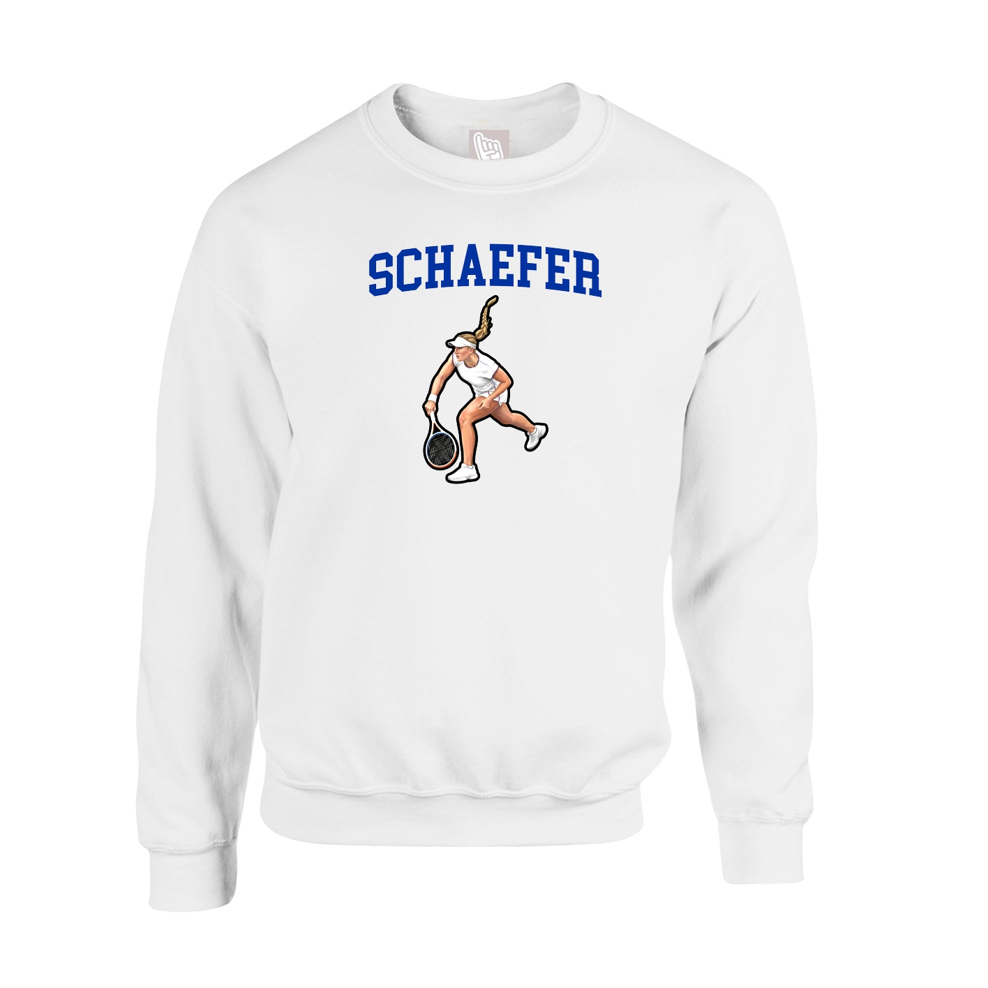 Fleece Crew — Shirsey in White