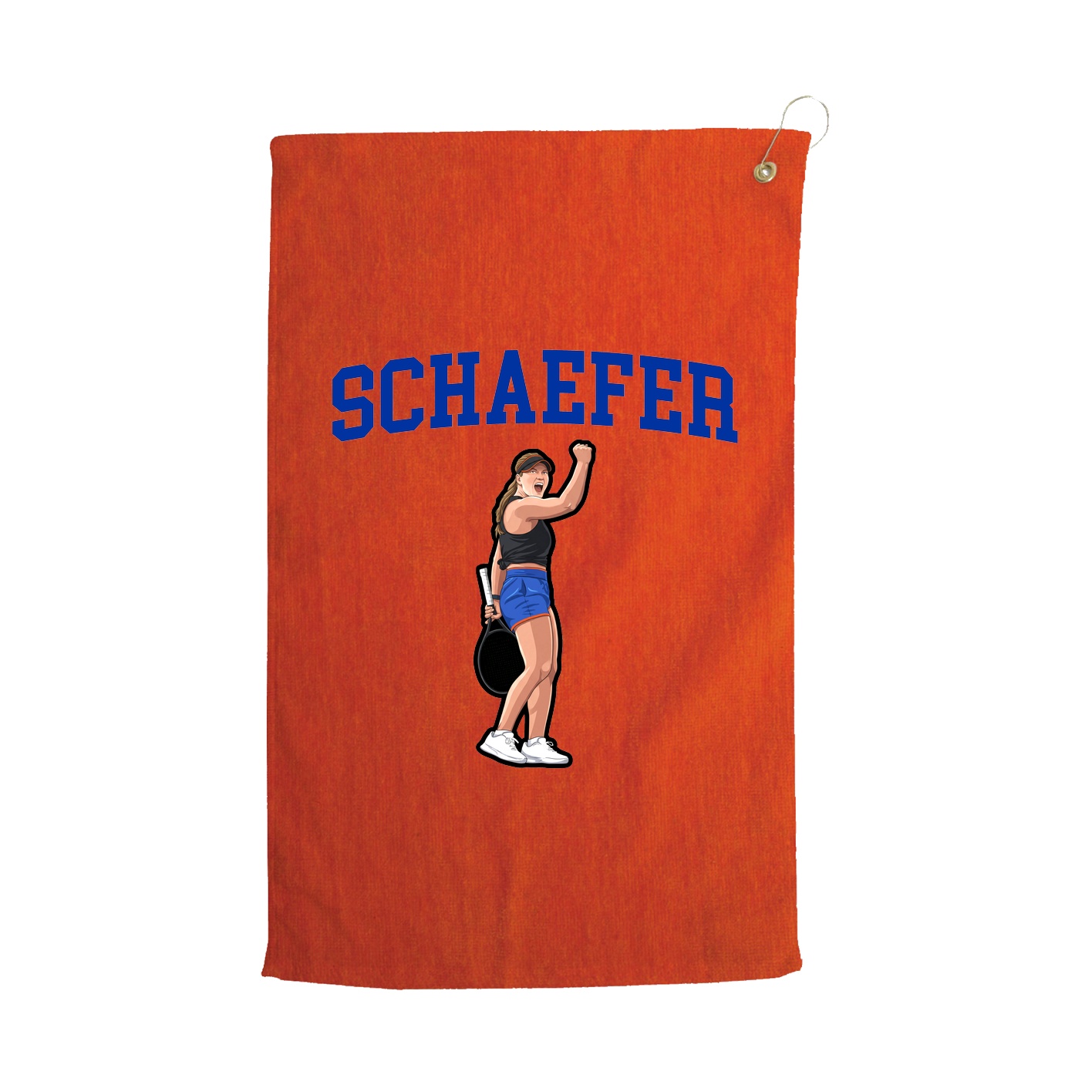 Golf Towel — Shirsey in Orange