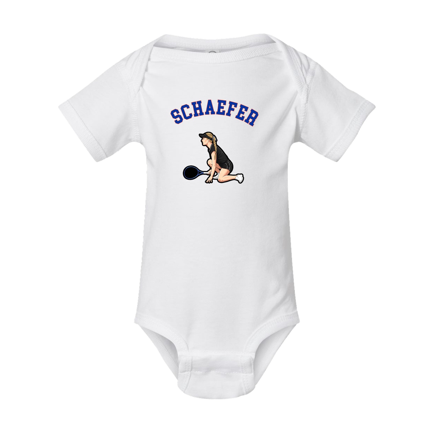 Baby Onesie — Shirsey Arch in White