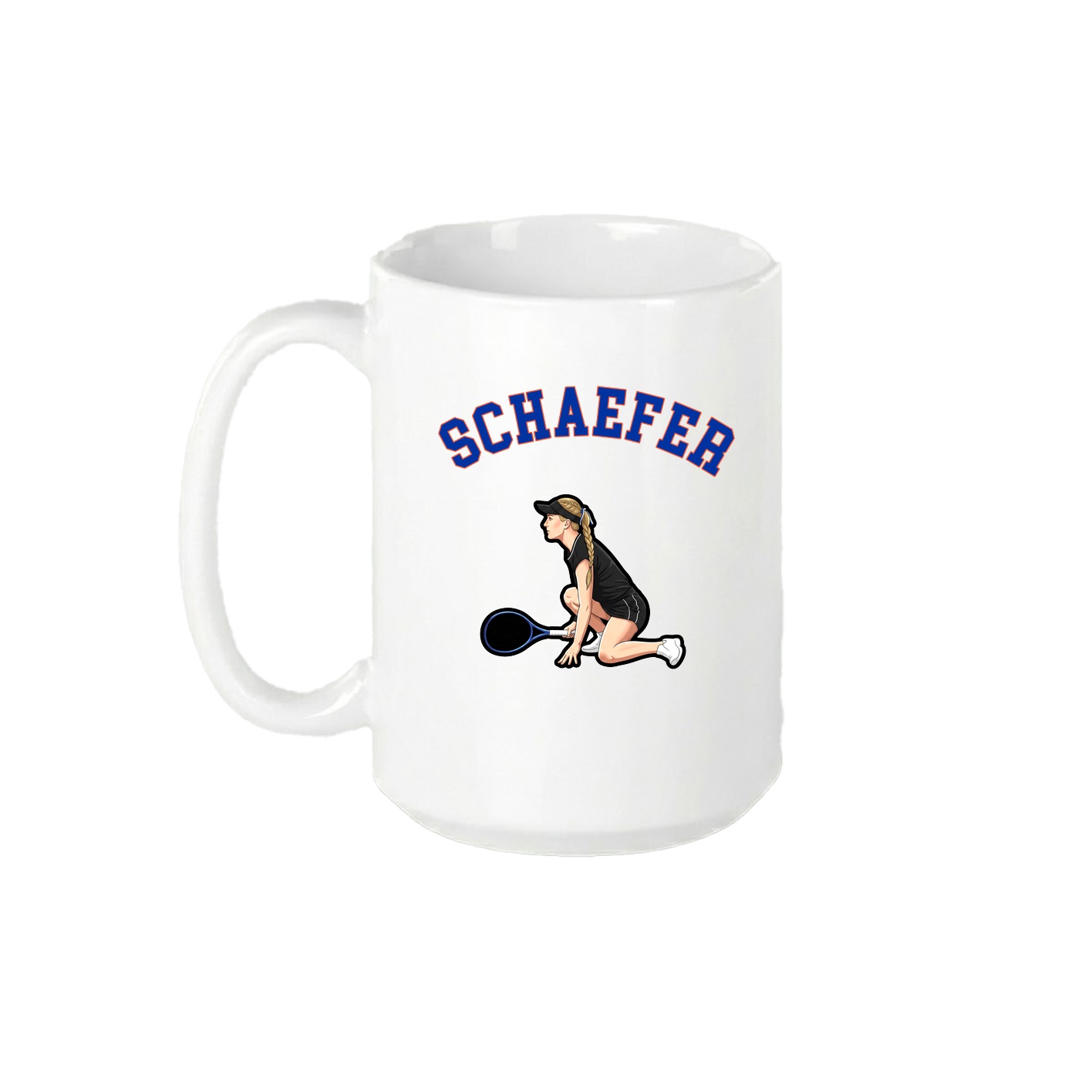 15oz Coffee Mug — Shirsey Arch in White