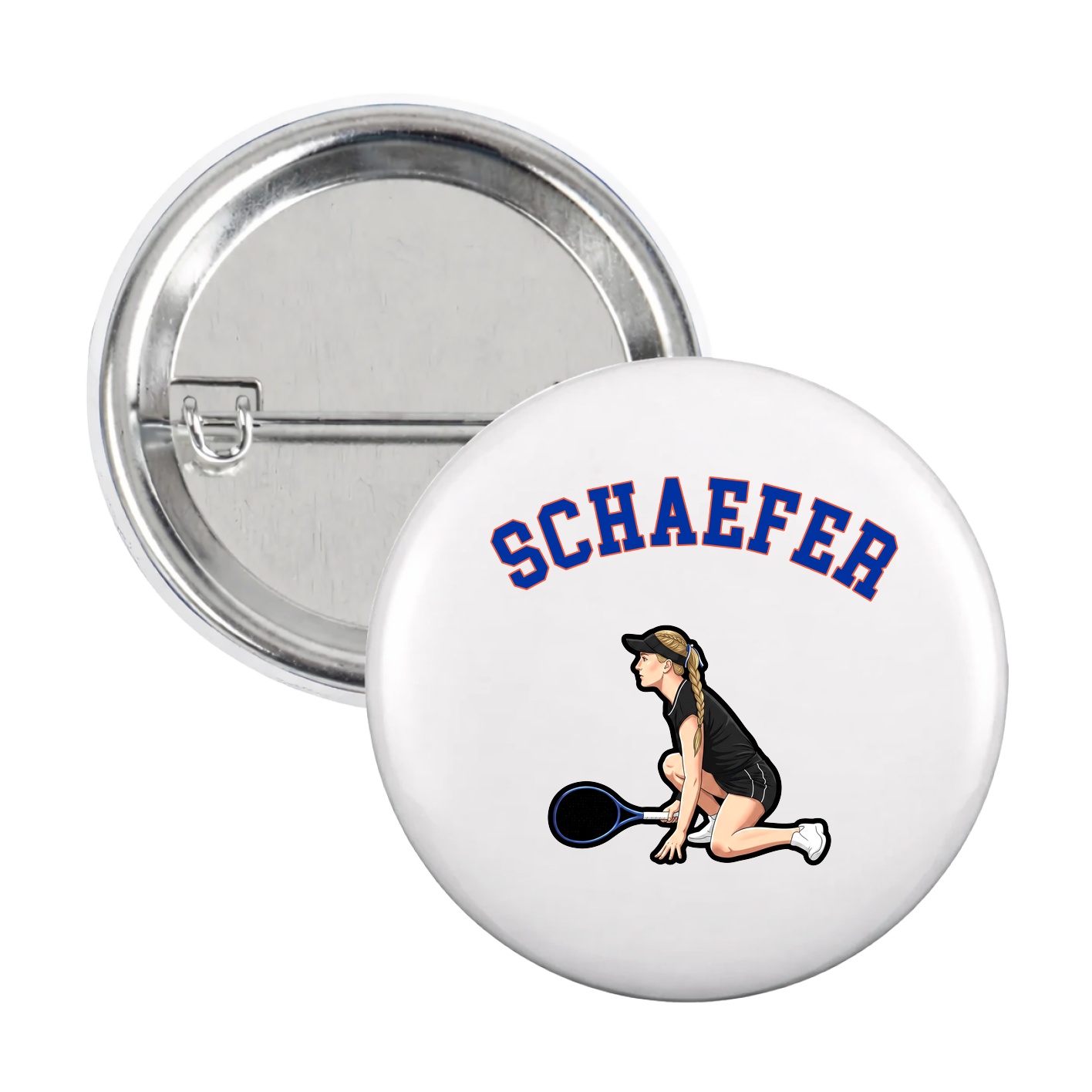 Game Day Button — Shirsey Arch in White