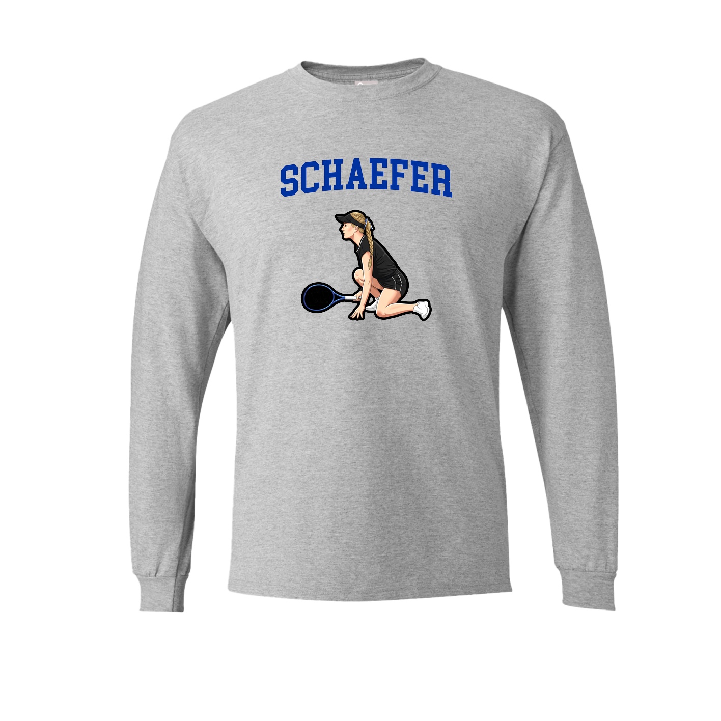 Long Sleeve Tee — Shirsey in Grey