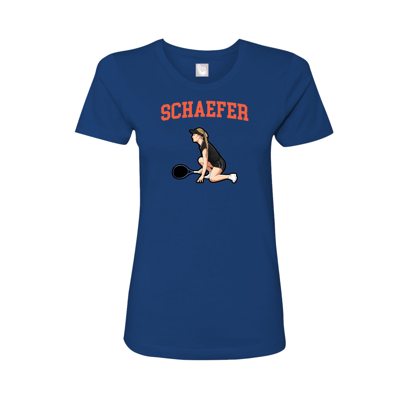 Fitted Women's Tee — Shirsey in Royal