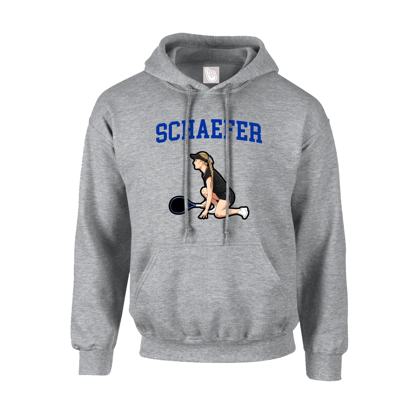 Hoodie — Shirsey in Grey