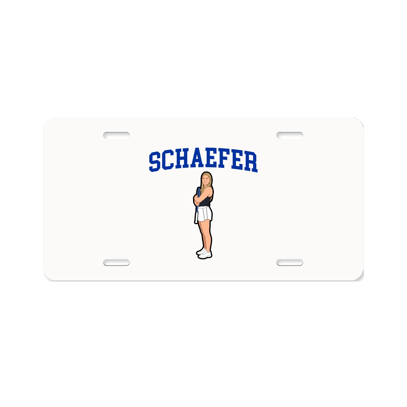 License Plate — Shirsey in Classic
