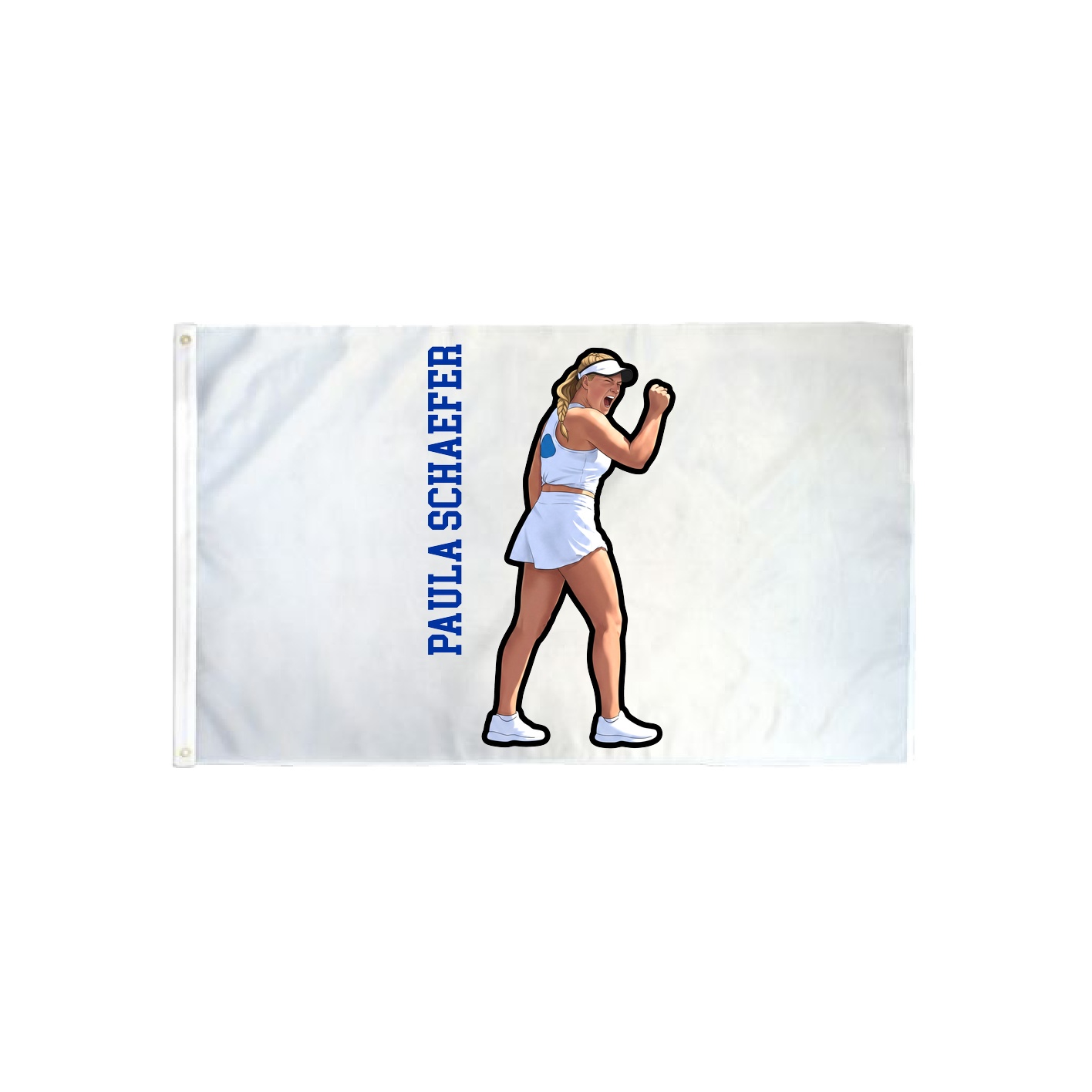 3x5 Flag — Name Vertical in Classic
