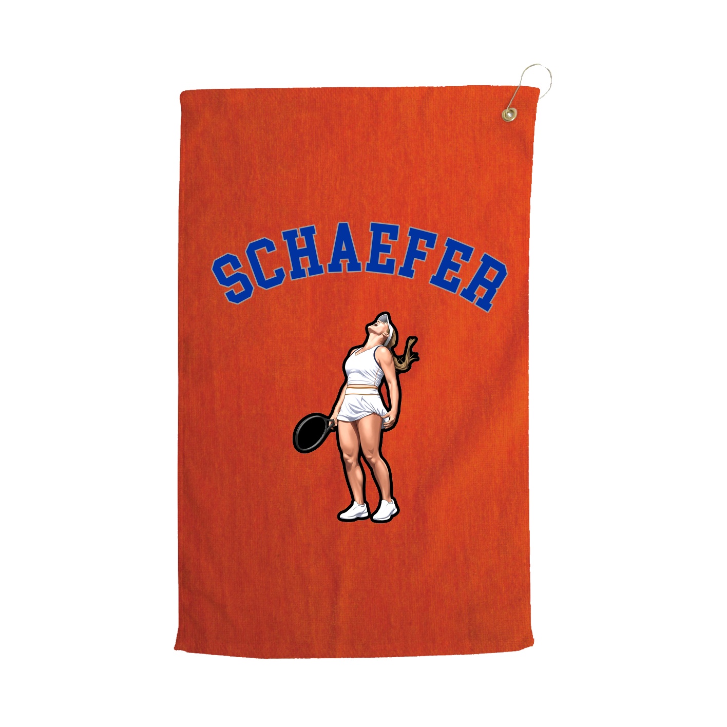 Golf Towel — Shirsey Arch in Orange
