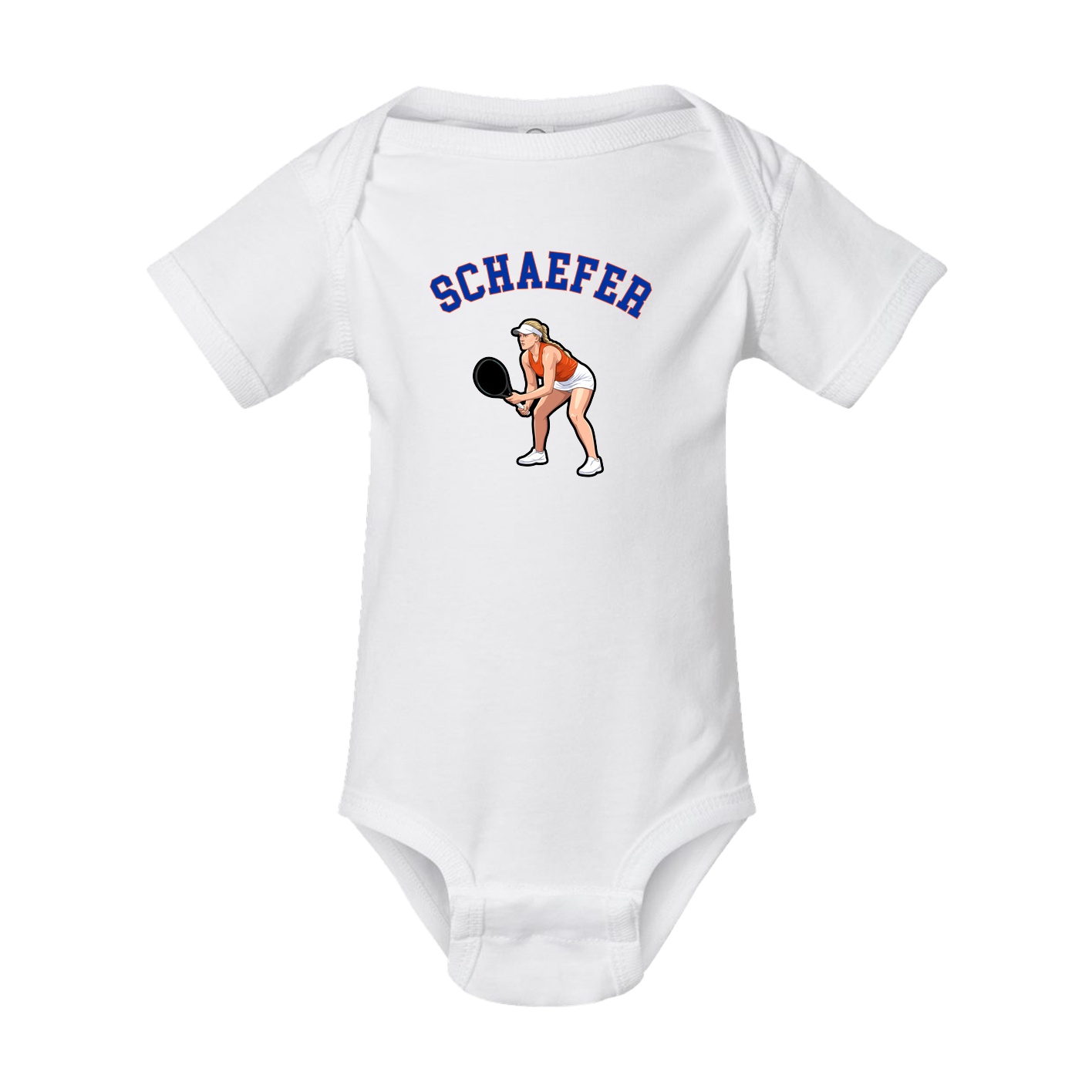 Baby Onesie — Shirsey Arch in White