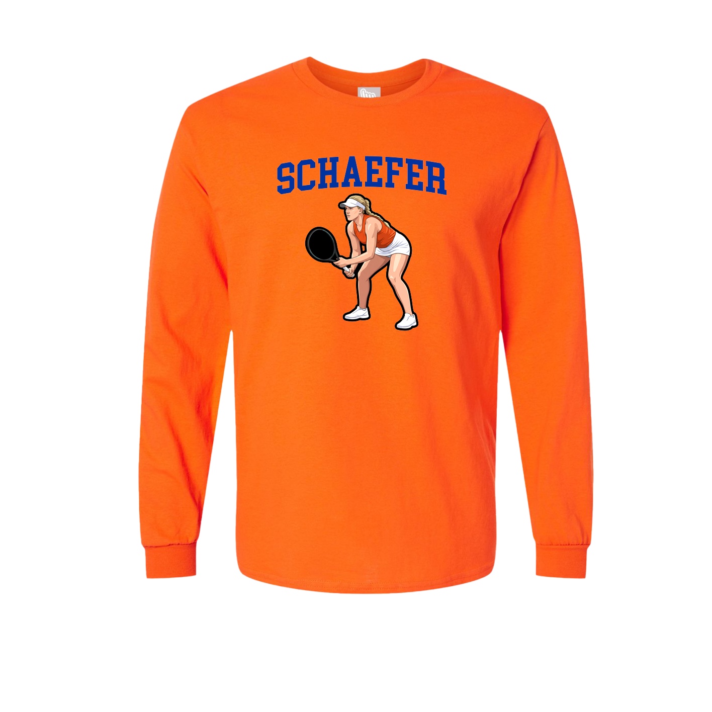 Long Sleeve Tee — Shirsey in Orange