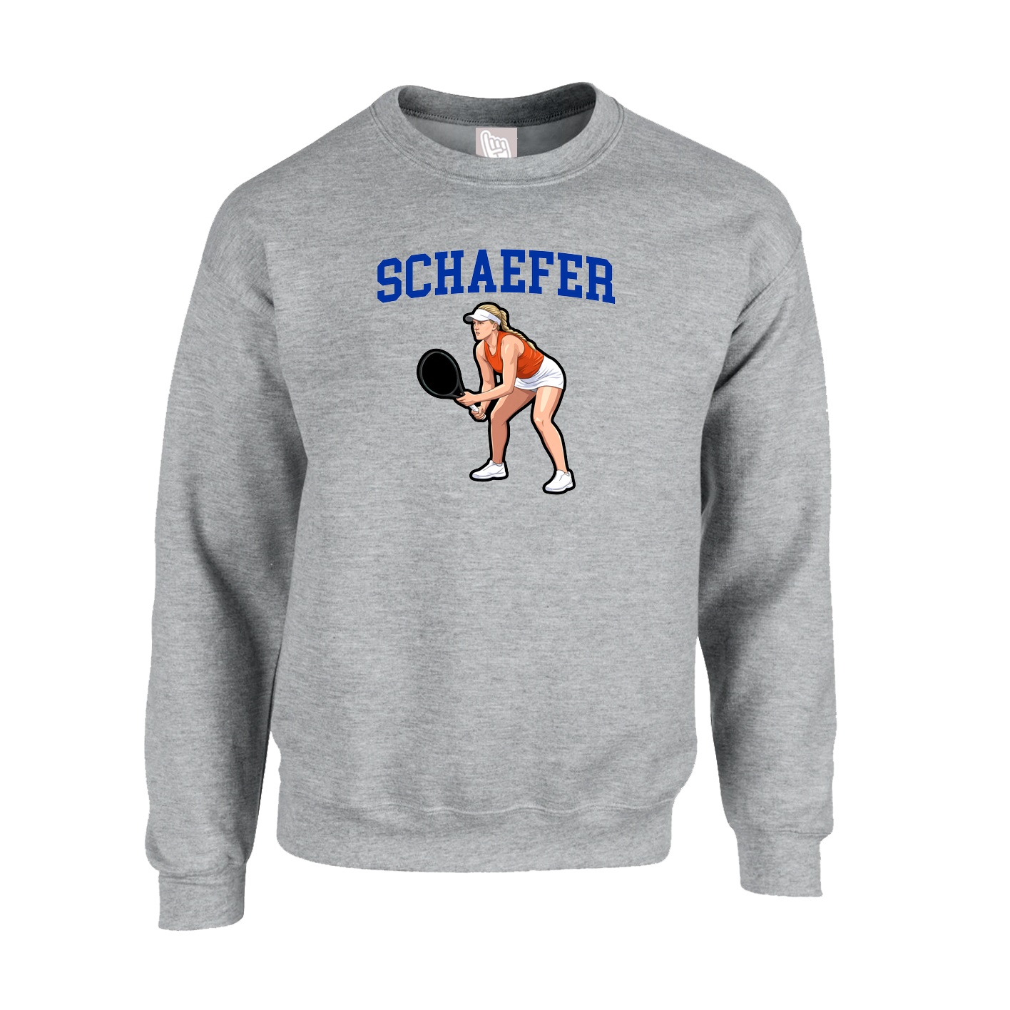 Fleece Crew — Shirsey in Grey