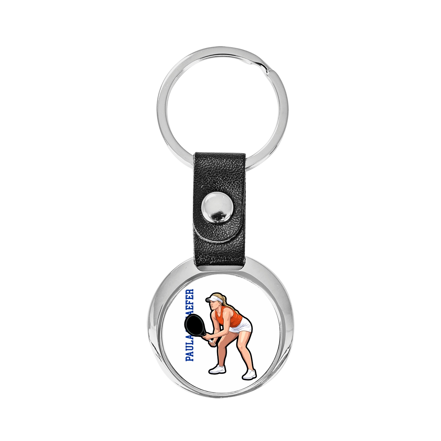 Key Chain — Name Vertical in Classic