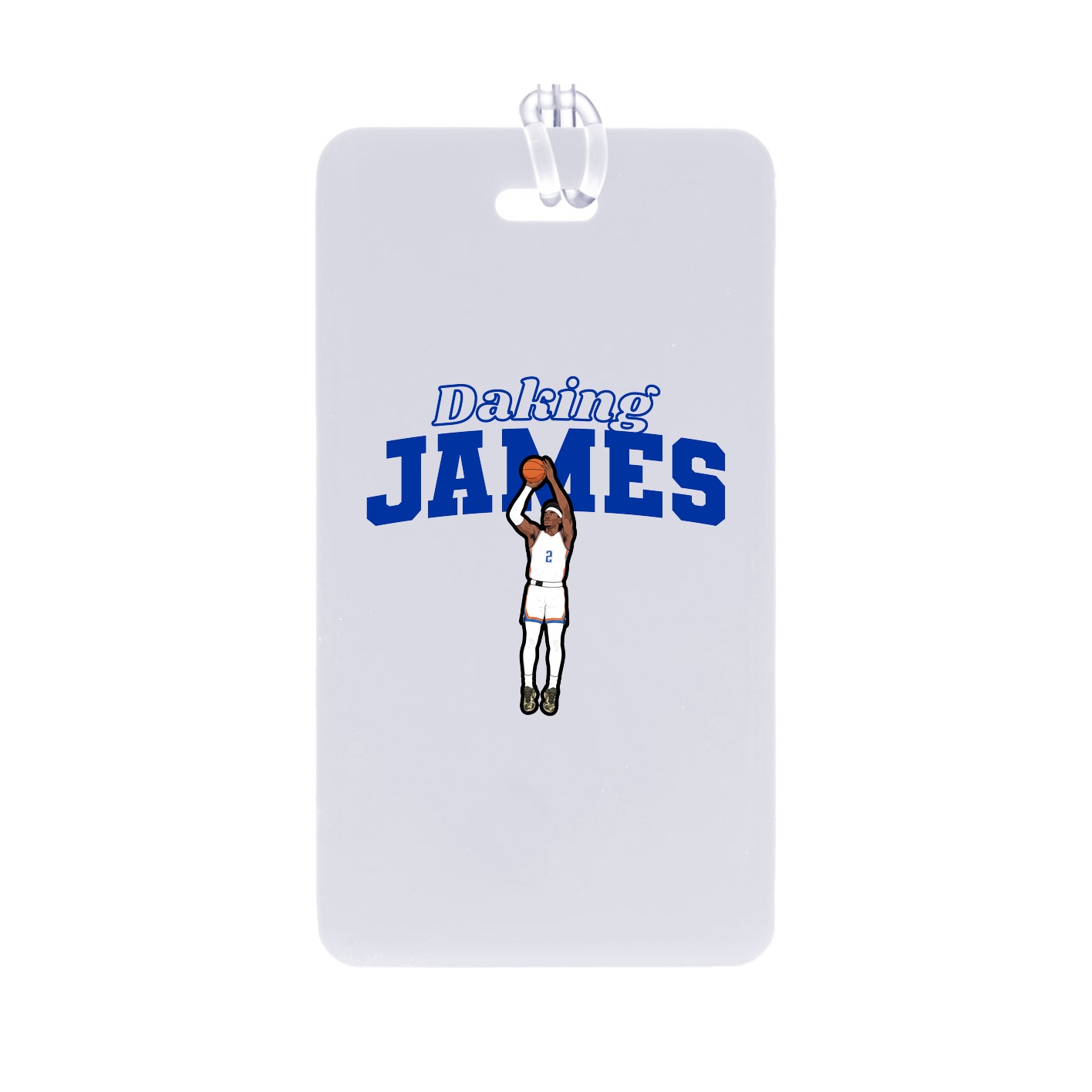 Bag Tag — Name Arch in Classic
