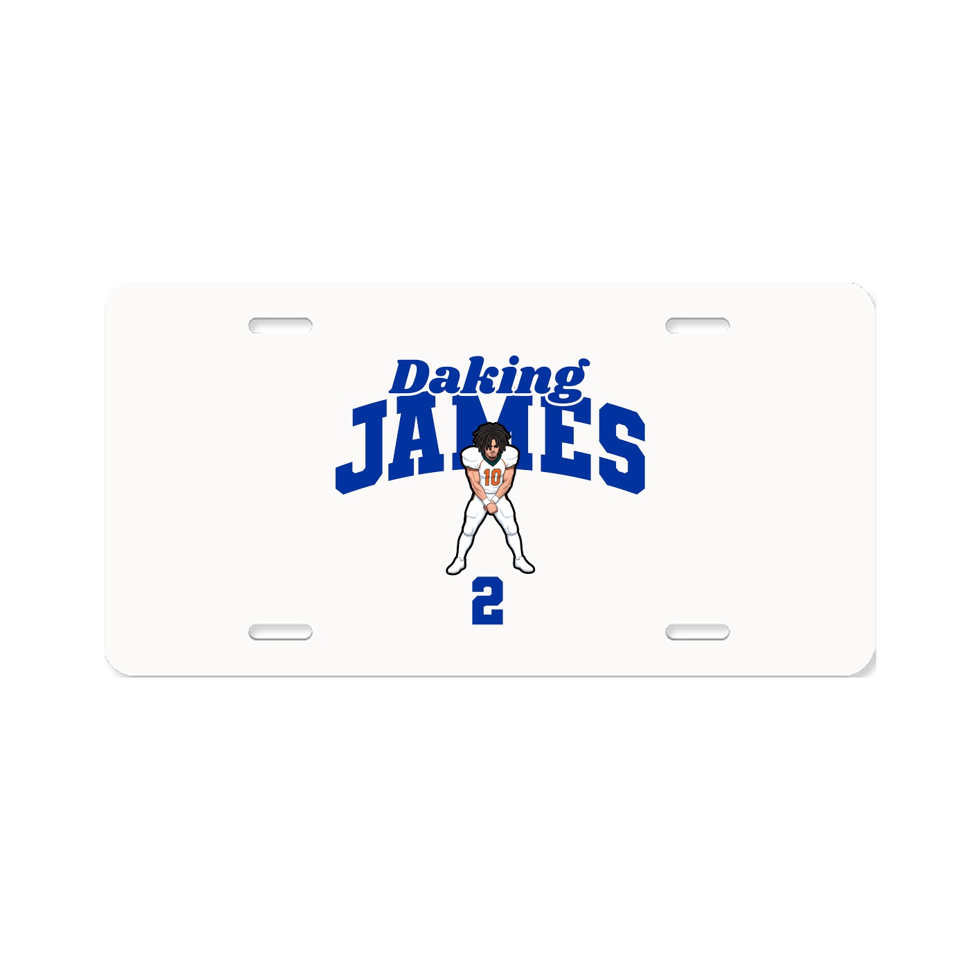 License Plate — Signature Arch in Classic
