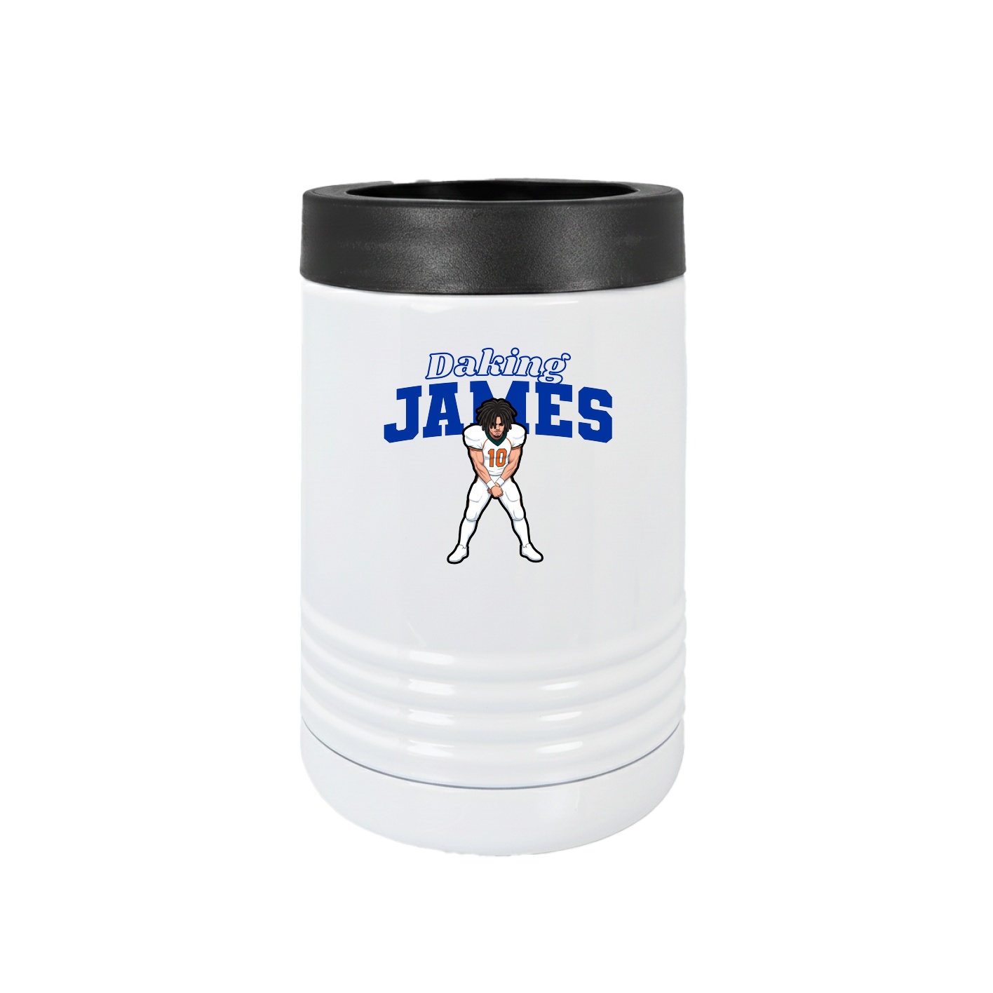 Beverage Holder — Name Arch in White