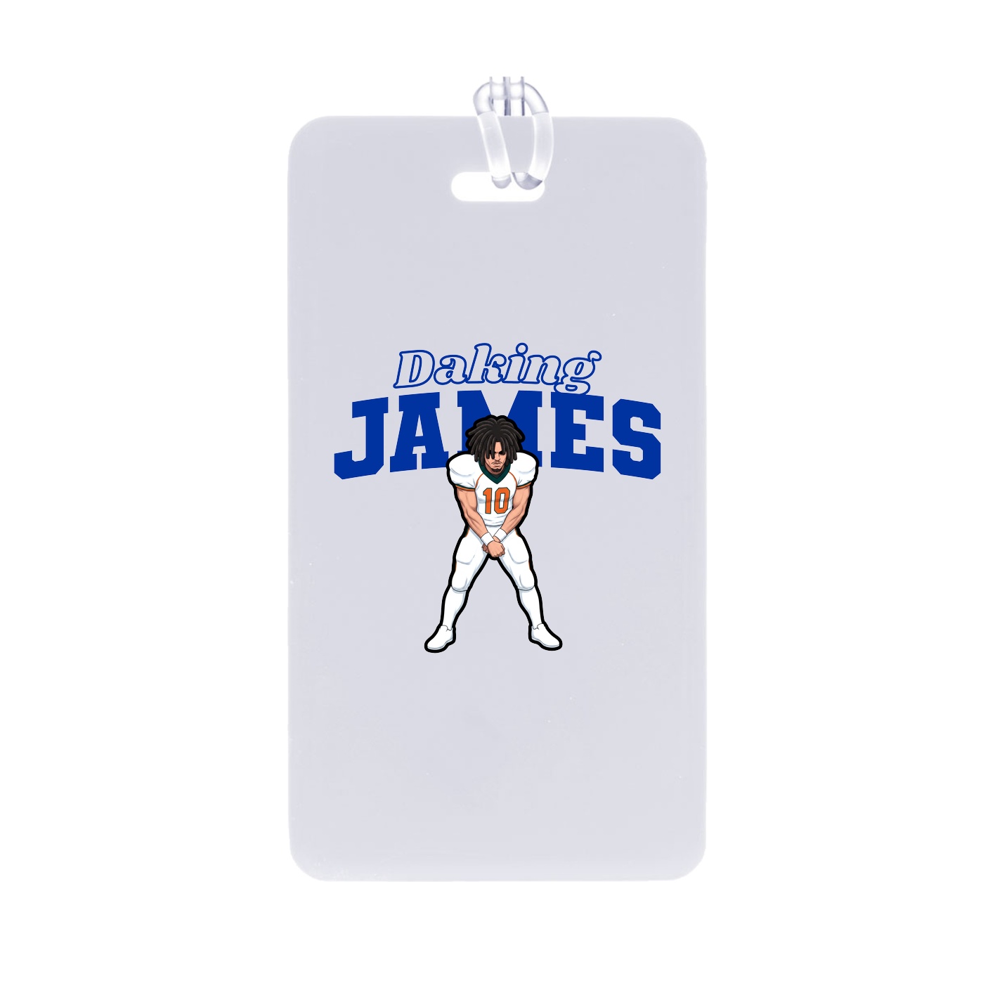 Bag Tag — Name Arch in Classic