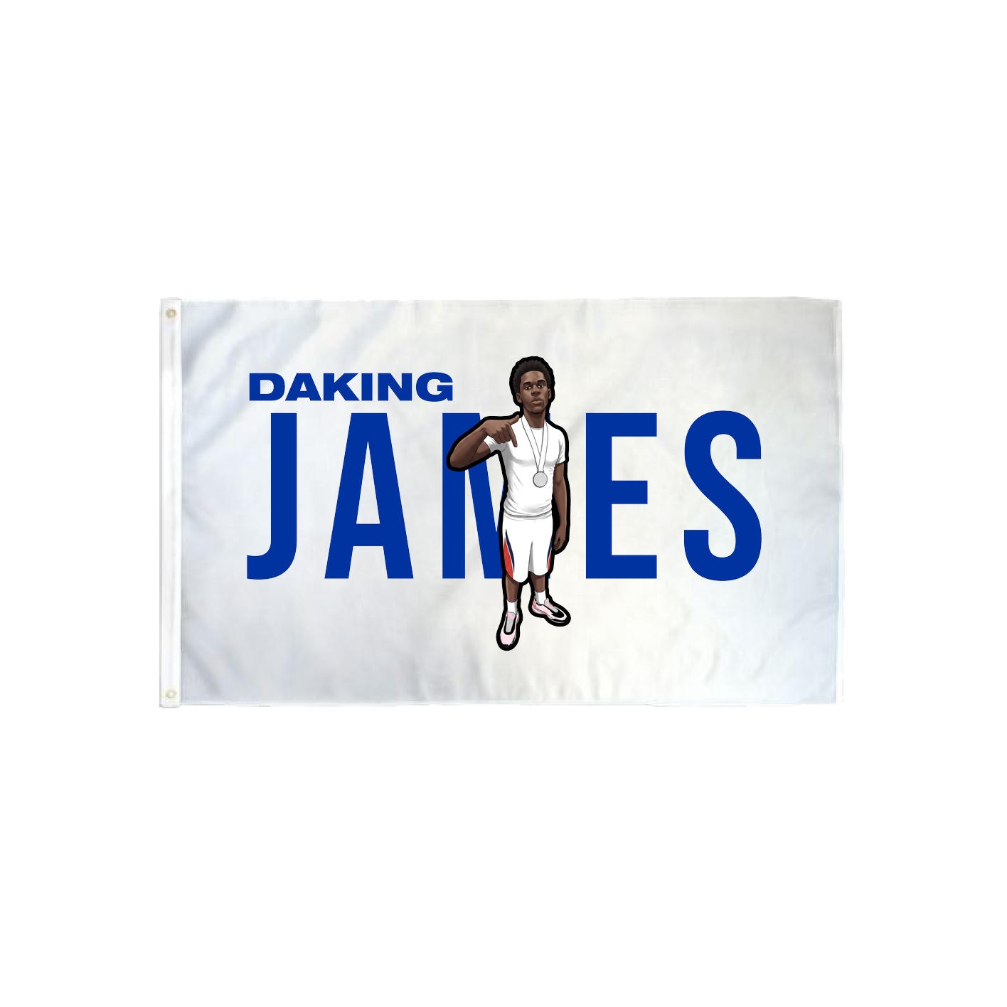 3x5 Flag — Player Name in Classic