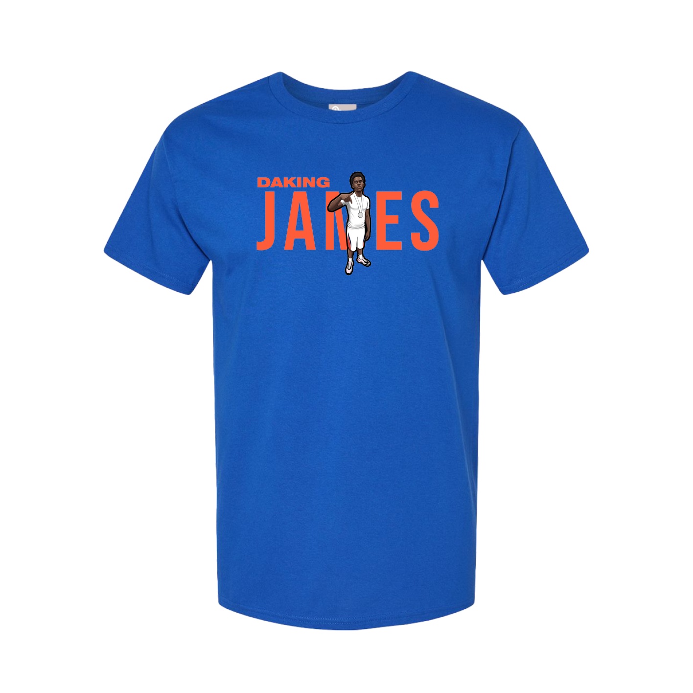 Tee — Player Name in Royal