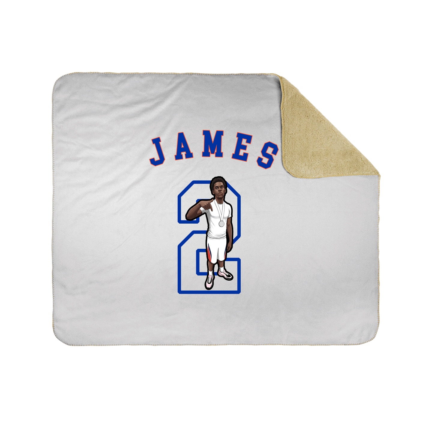 Throw Blanket — Shirsey Arch in White