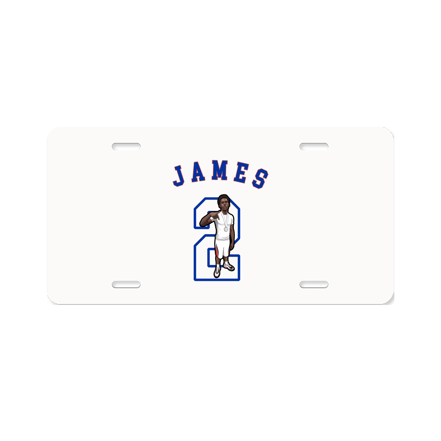 License Plate — Shirsey Arch in Classic