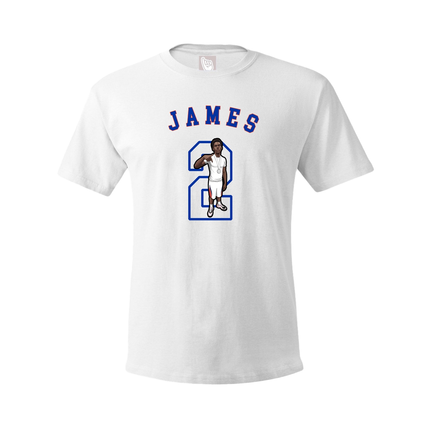Youth Tee — Shirsey Arch in White