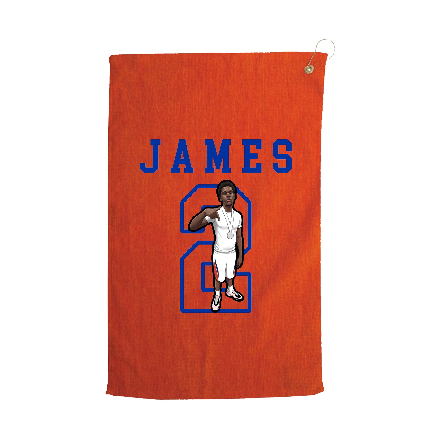 Golf Towel — Shirsey in Orange