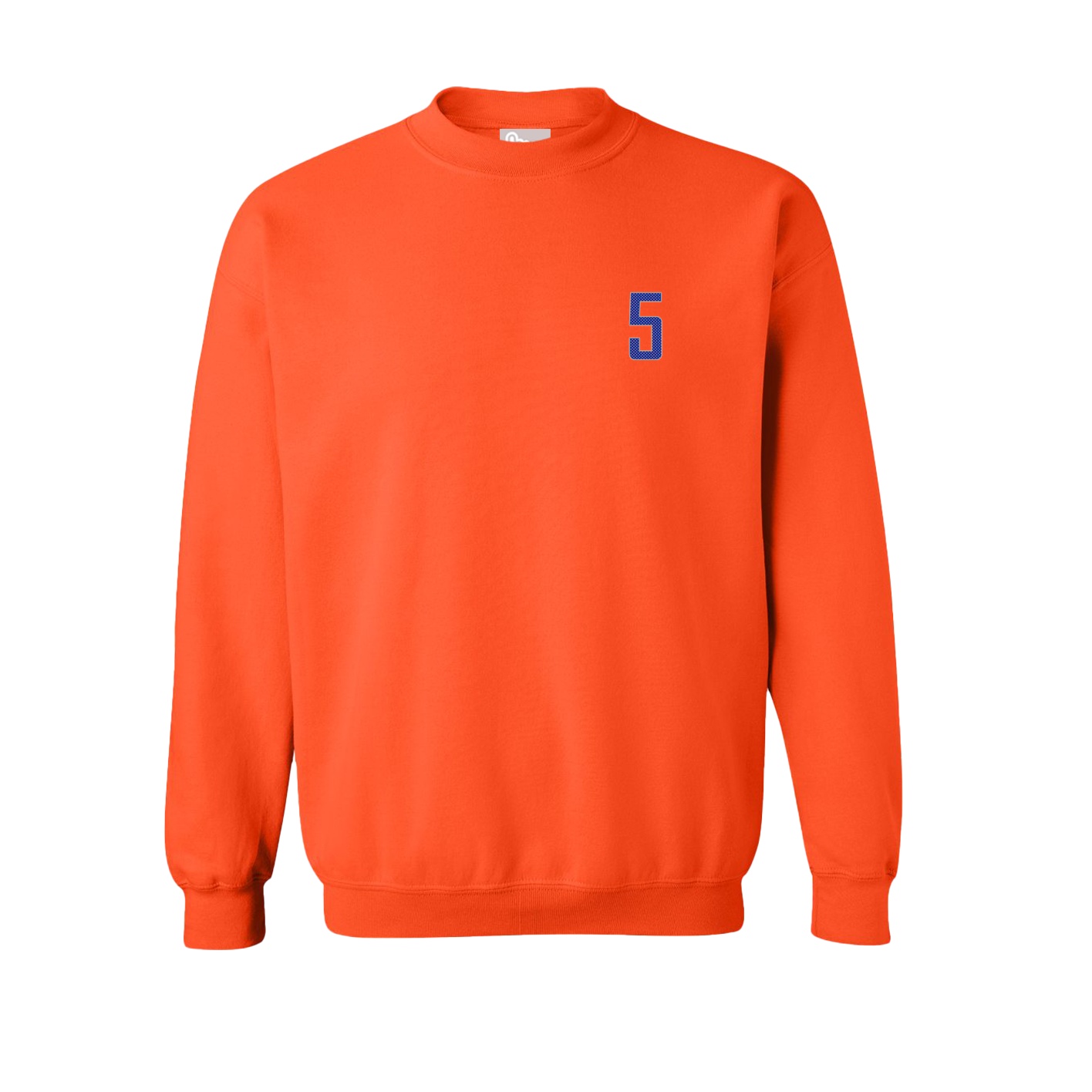 Fleece Crew — Front Shirsy in Orange