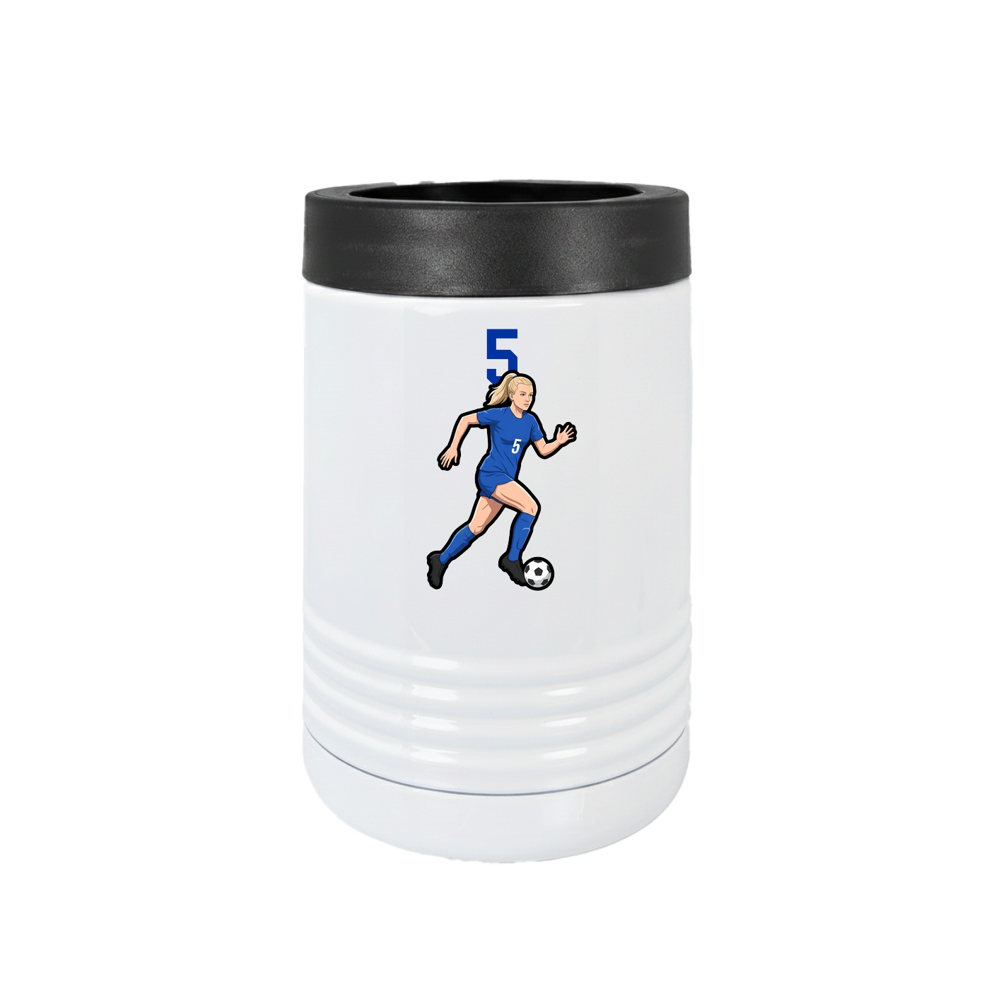 Beverage Holder — Number Top in White