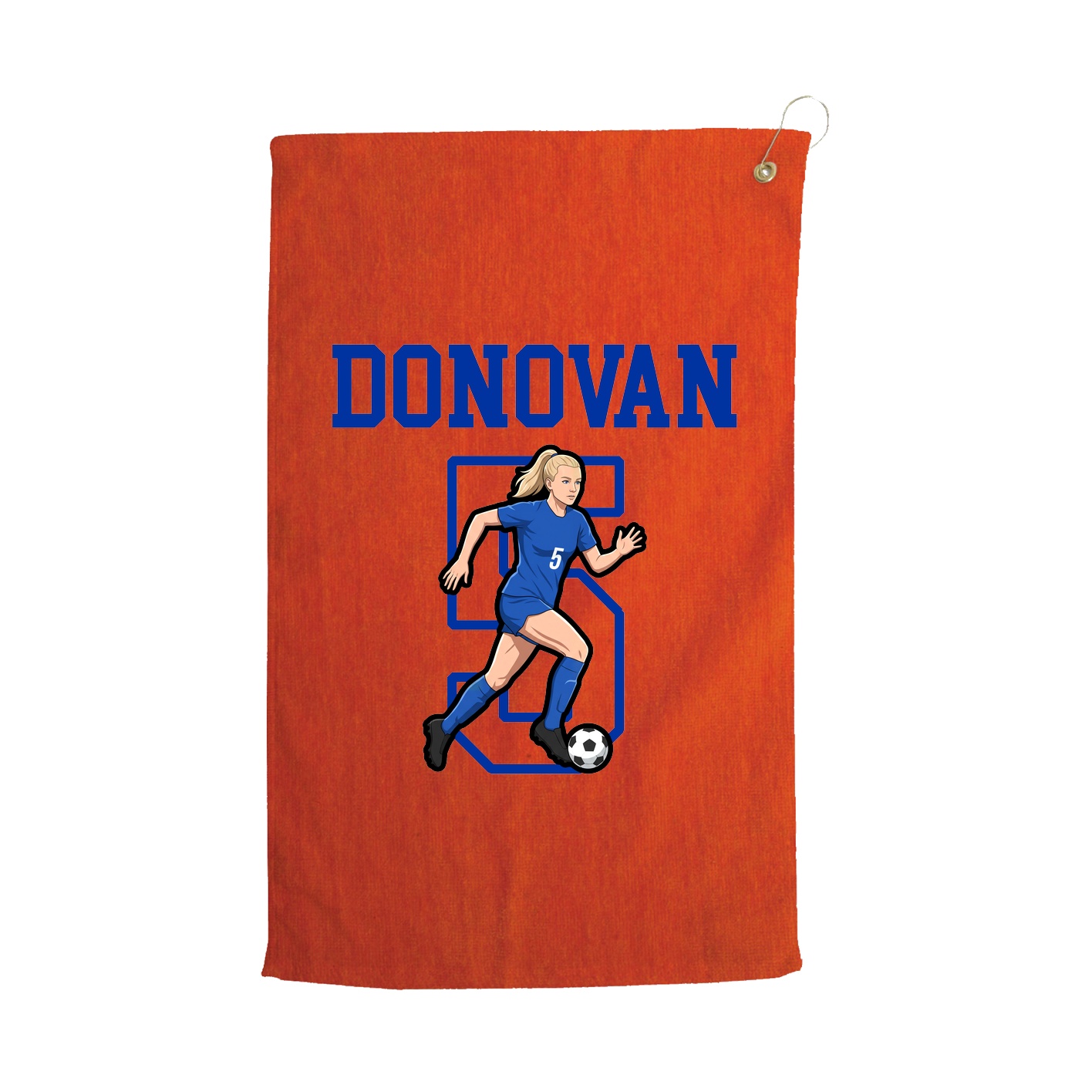 Golf Towel — Shirsey in Orange