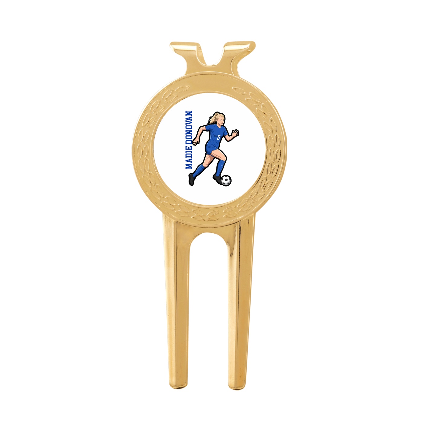 Divot Tool with Ball Marker — Name Vertical in Classic