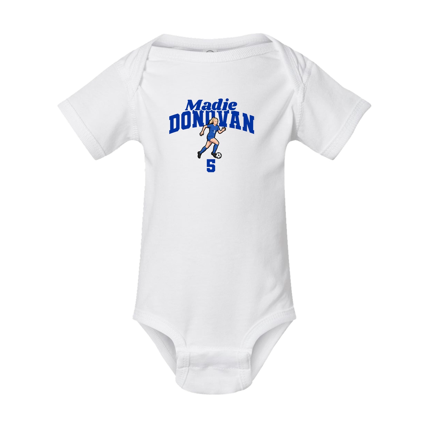 Baby Onesie — Signature Arch in White