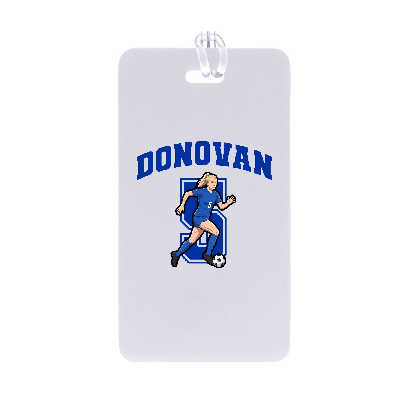 Bag Tag — Number in Classic