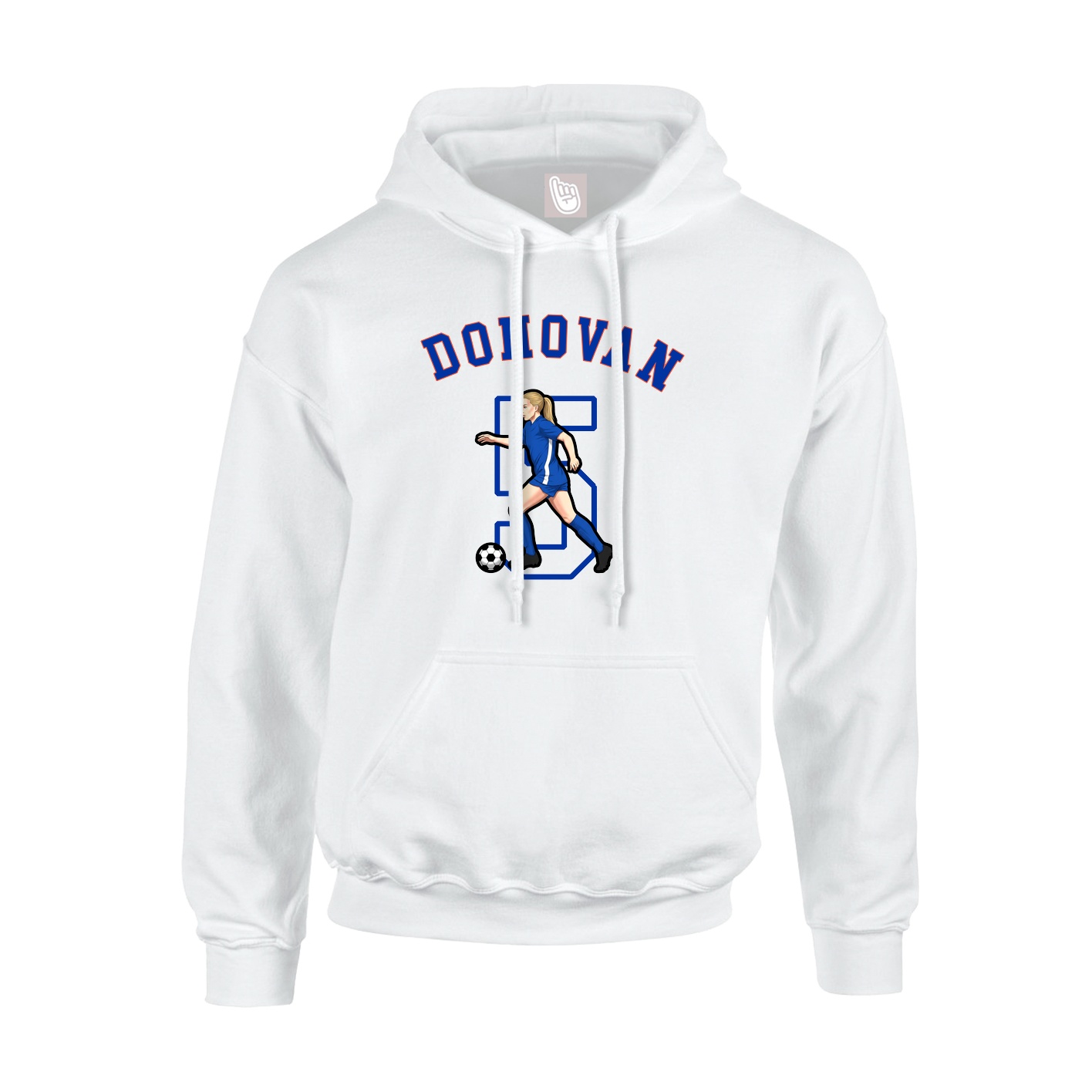 Youth Hoodie — Shirsey Arch in White