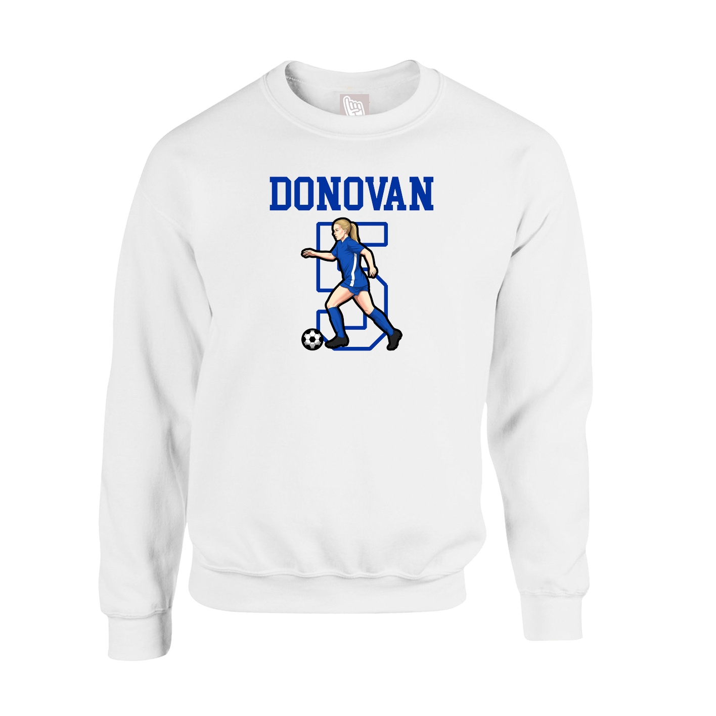 Fleece Crew — Shirsey in White