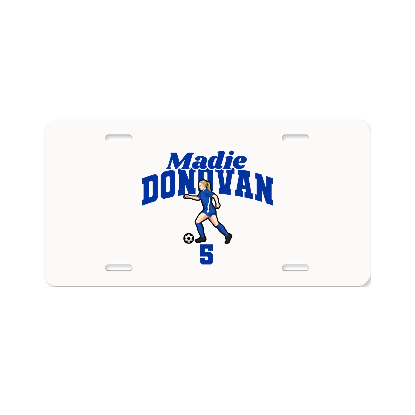 License Plate — Signature Arch in Classic