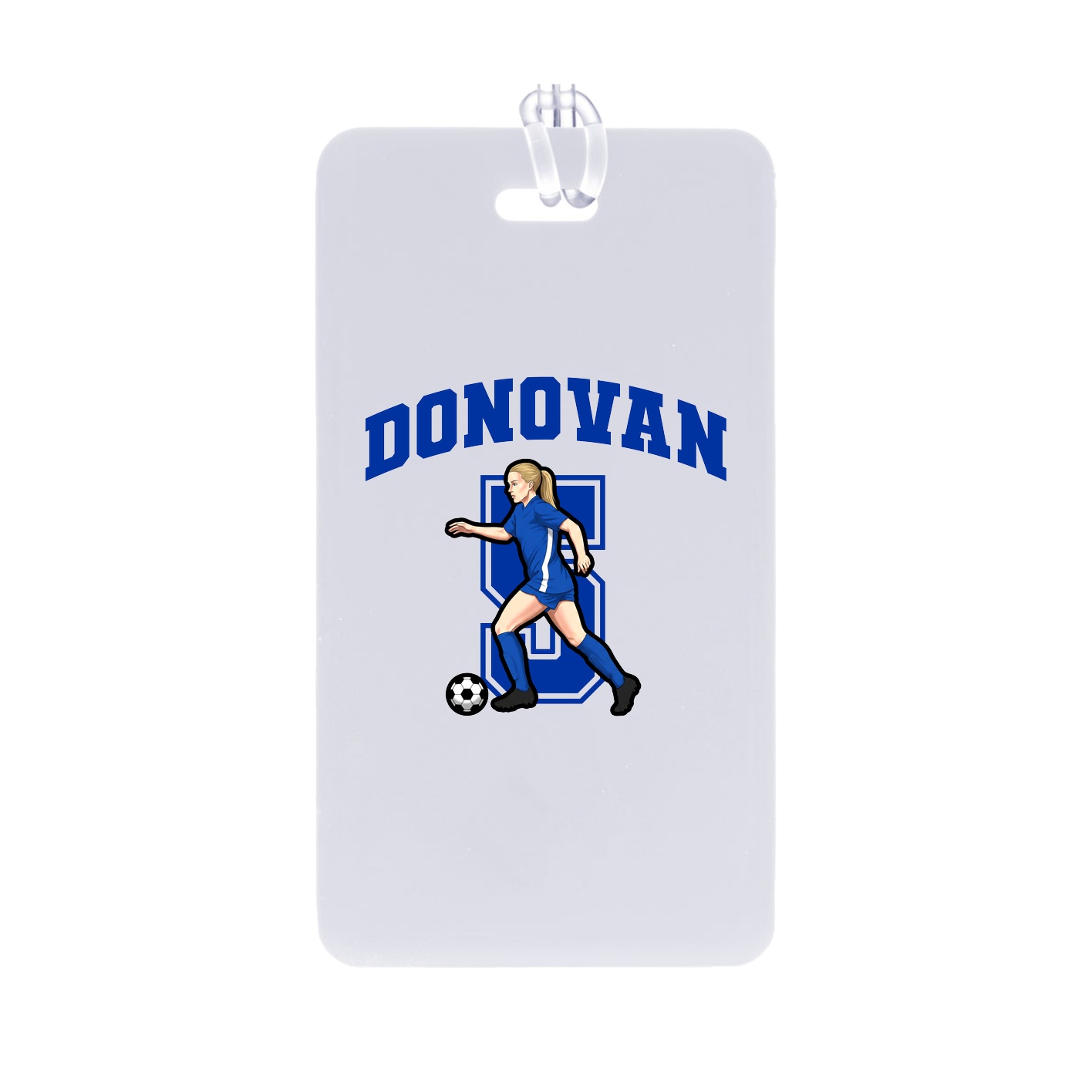 Bag Tag — Number in Classic