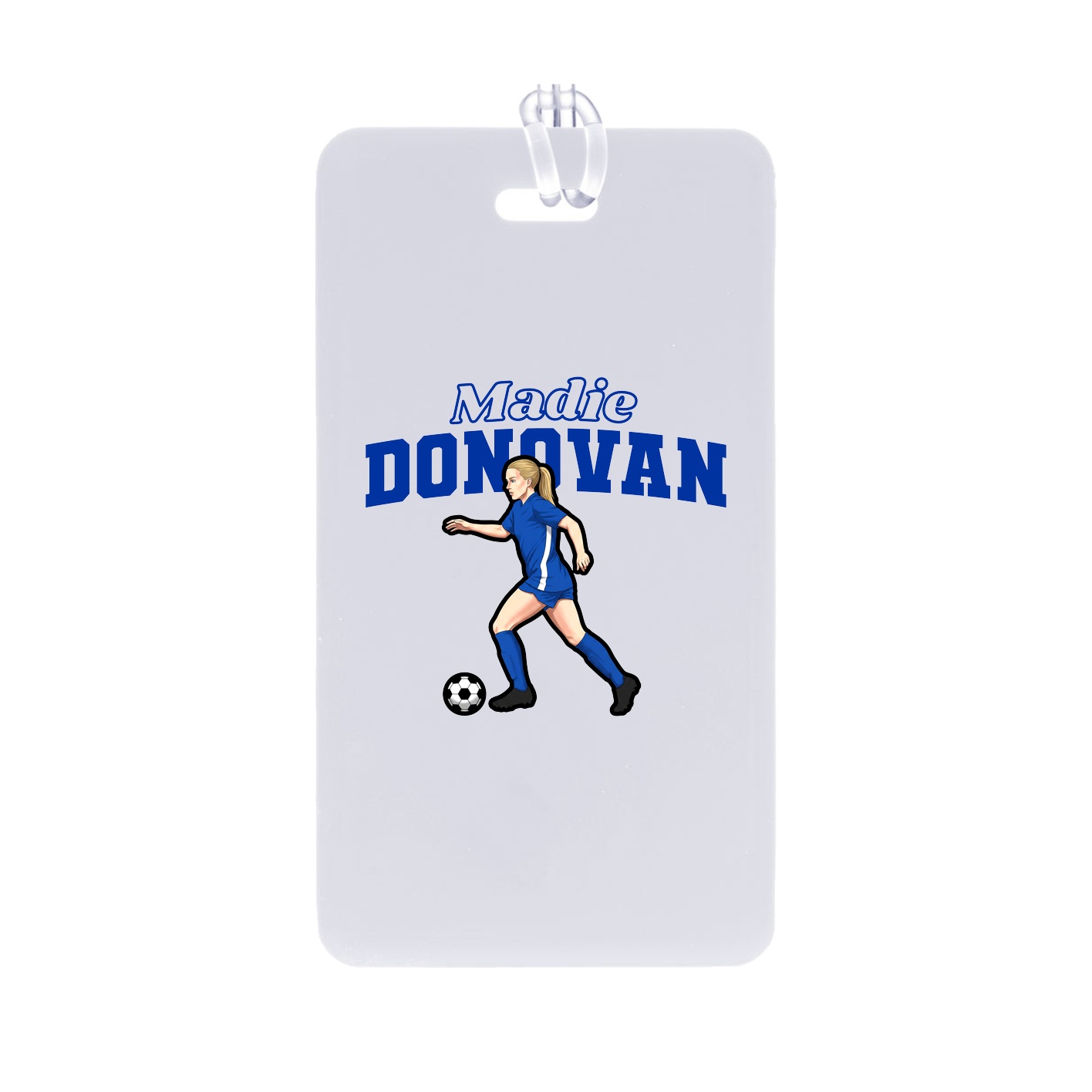 Bag Tag — Name Arch in Classic