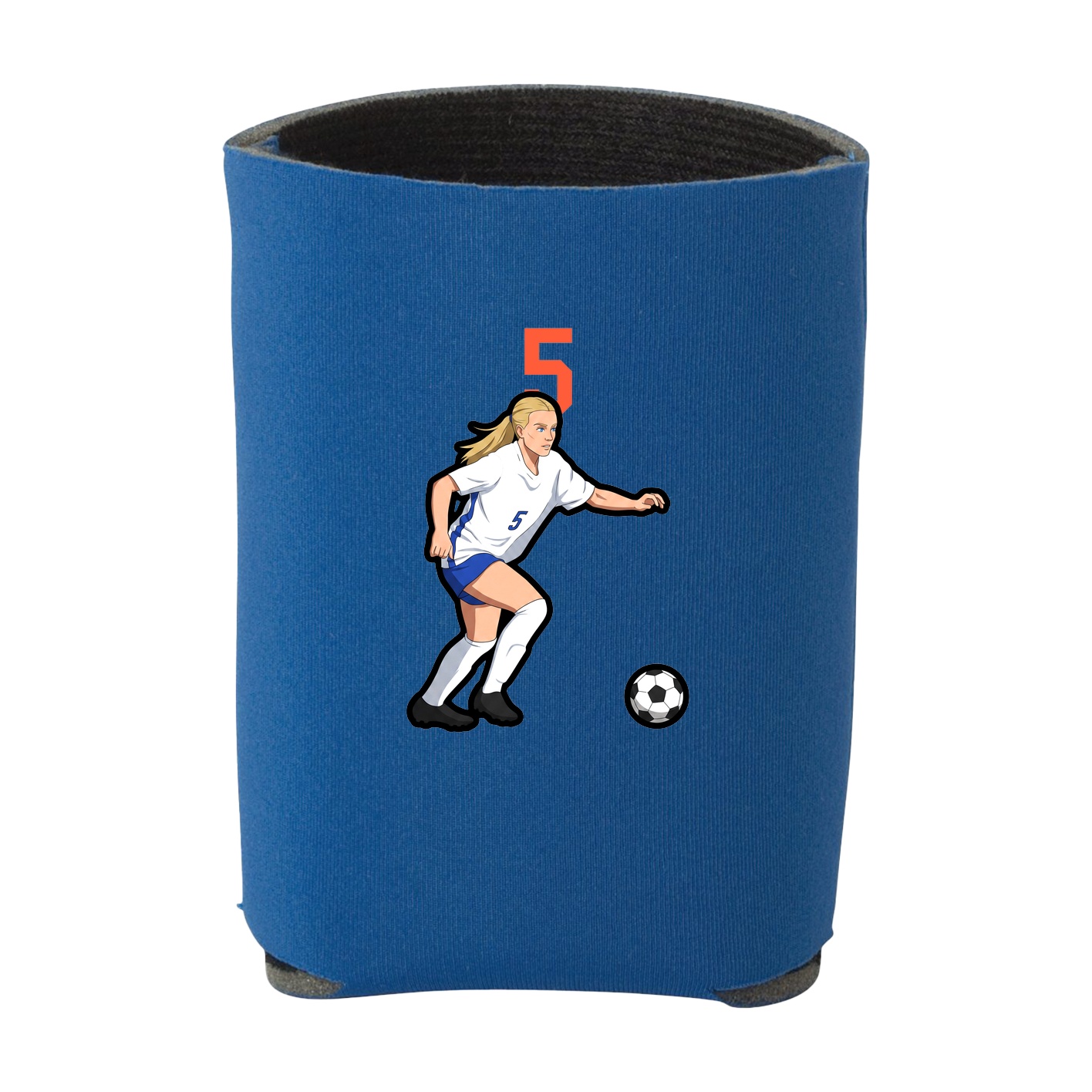 Can Holder — Number Top in Royal
