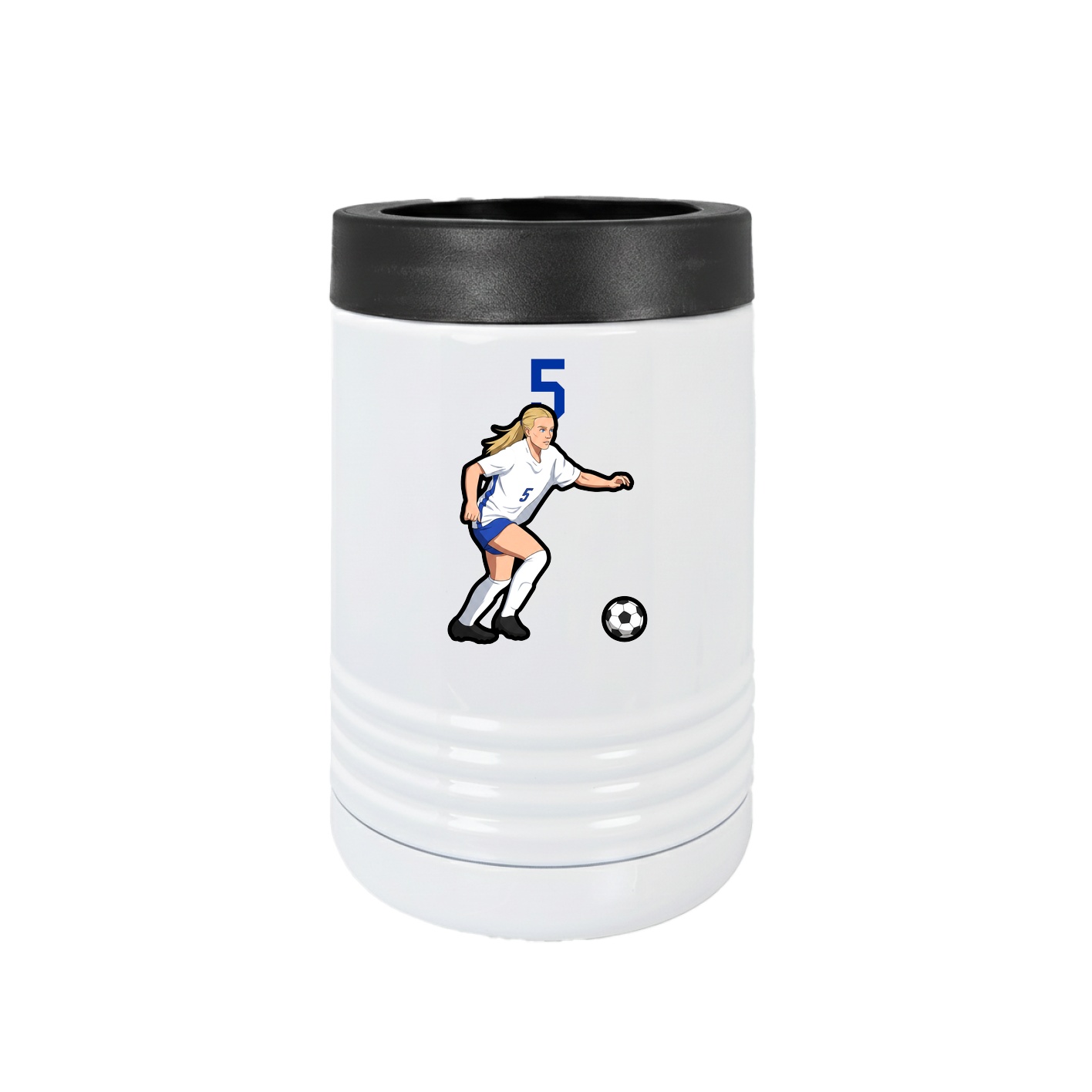 Beverage Holder — Number Top in White