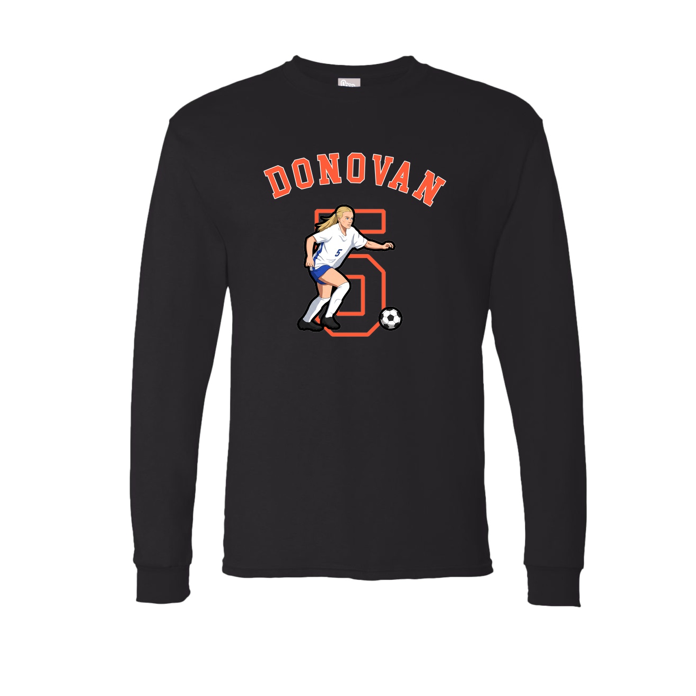 Long Sleeve Tee — Shirsey Arch in Black