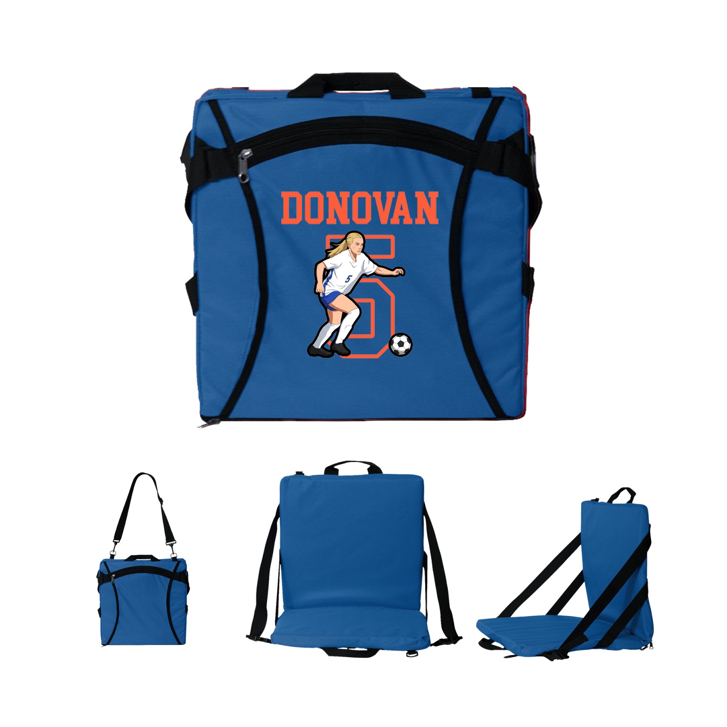 Folding Stadium Seat — Shirsey in Royal