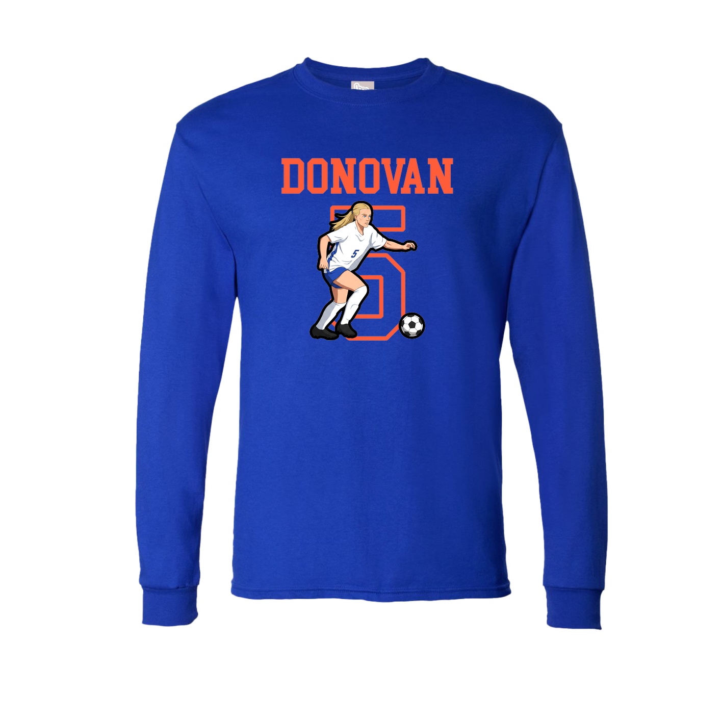 Long Sleeve Tee — Shirsey in Royal