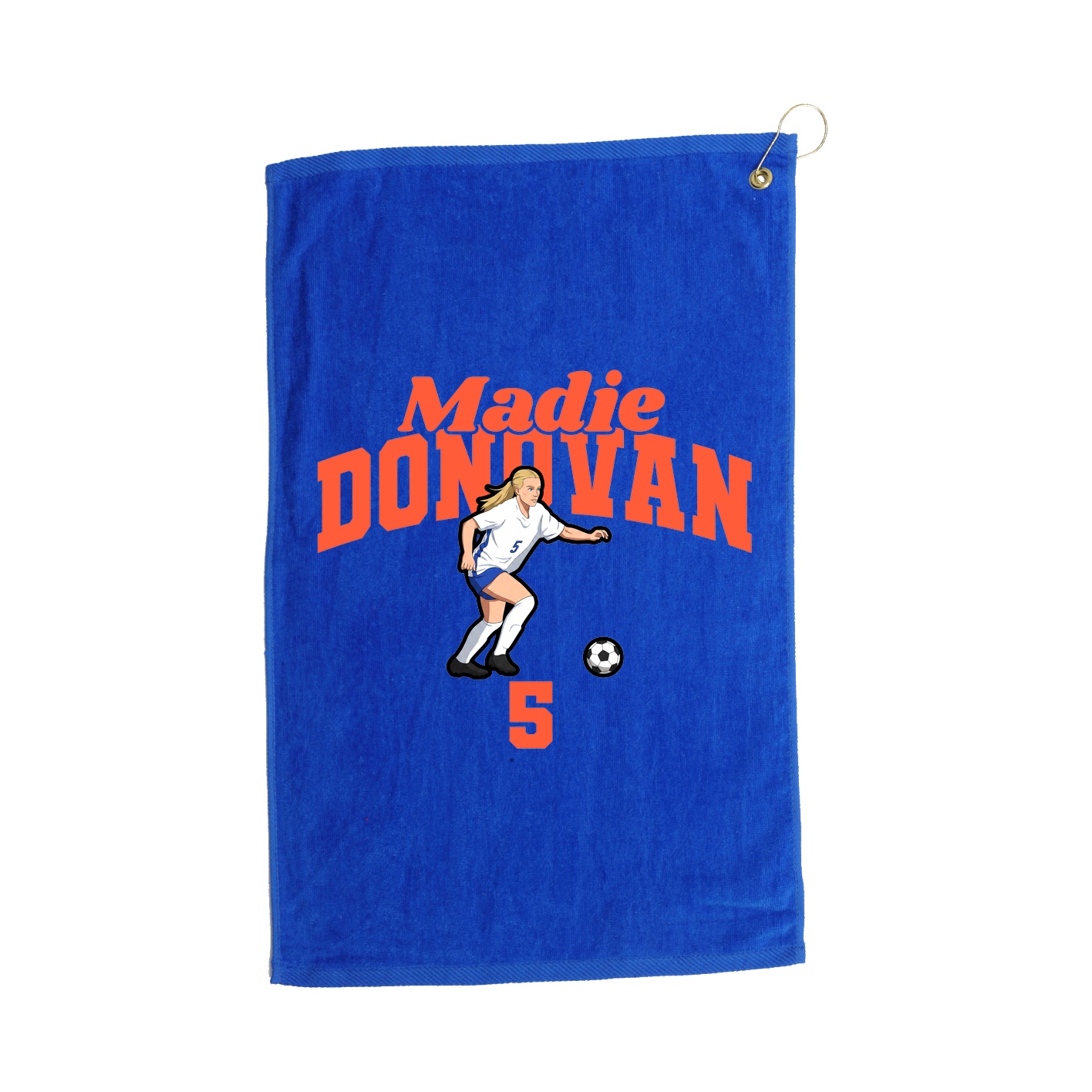Golf Towel — Signature Arch in Royal