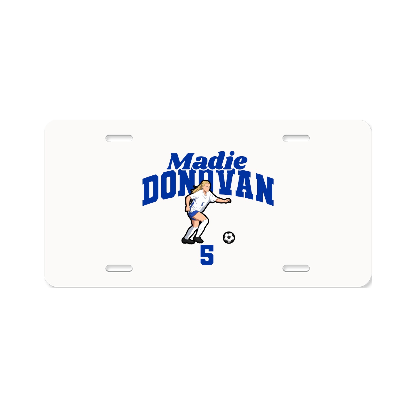 License Plate — Signature Arch in Classic