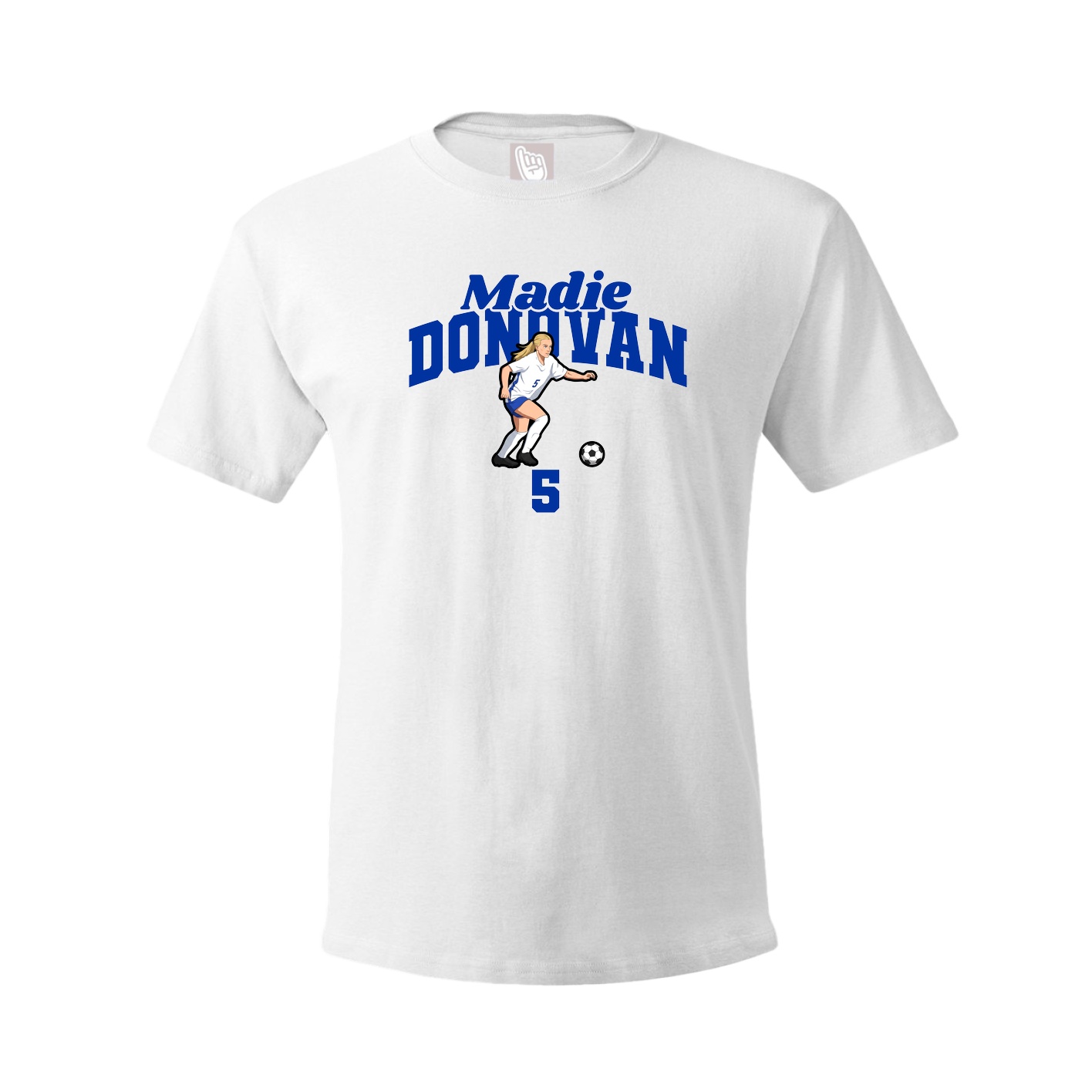Youth Tee — Signature Arch in White
