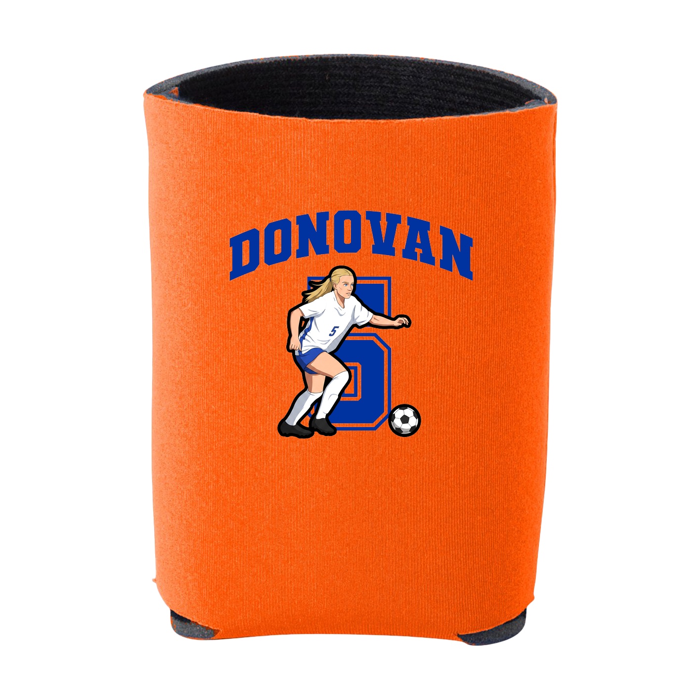 Can Holder — Number in Orange
