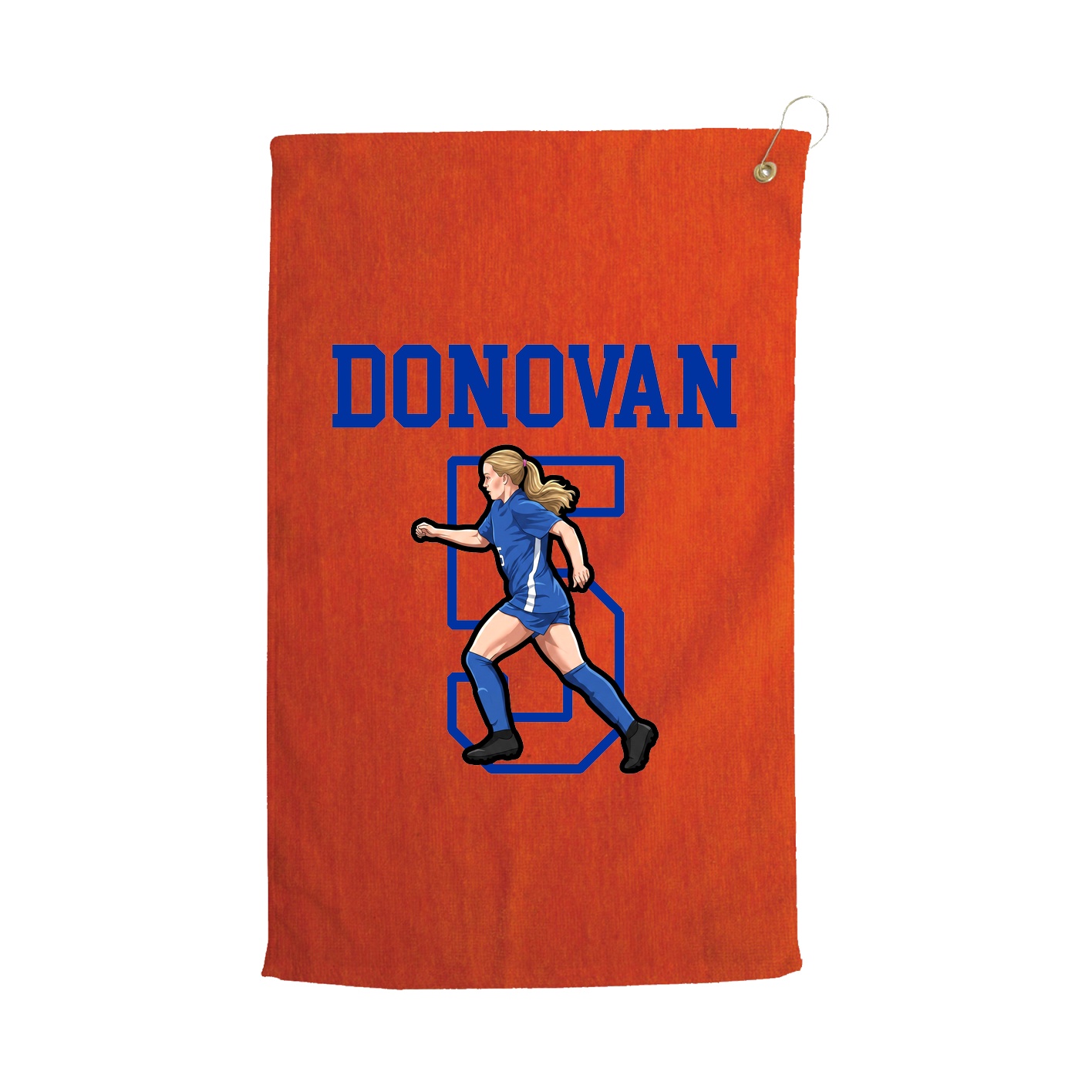 Golf Towel — Shirsey in Orange