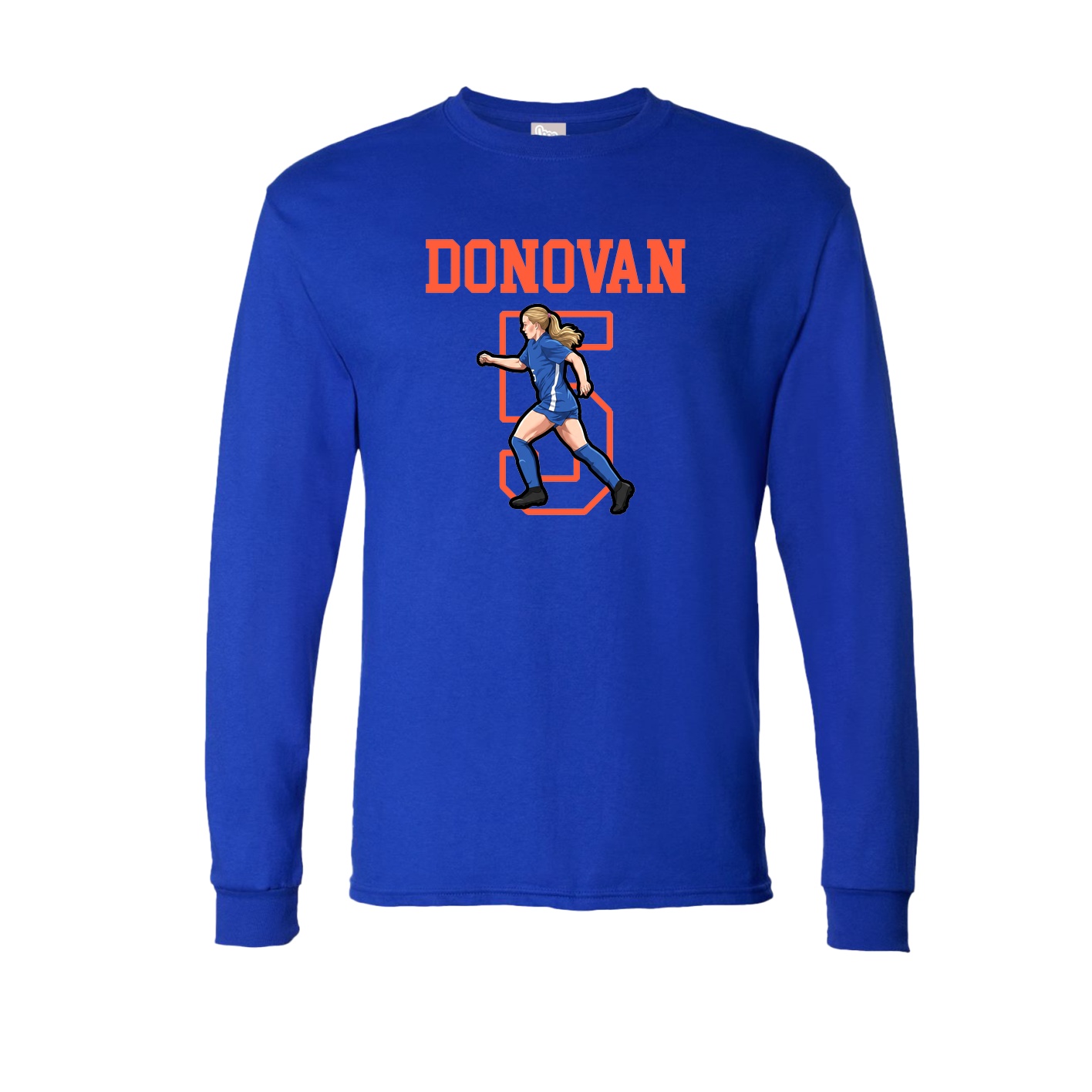 Long Sleeve Tee — Shirsey in Royal